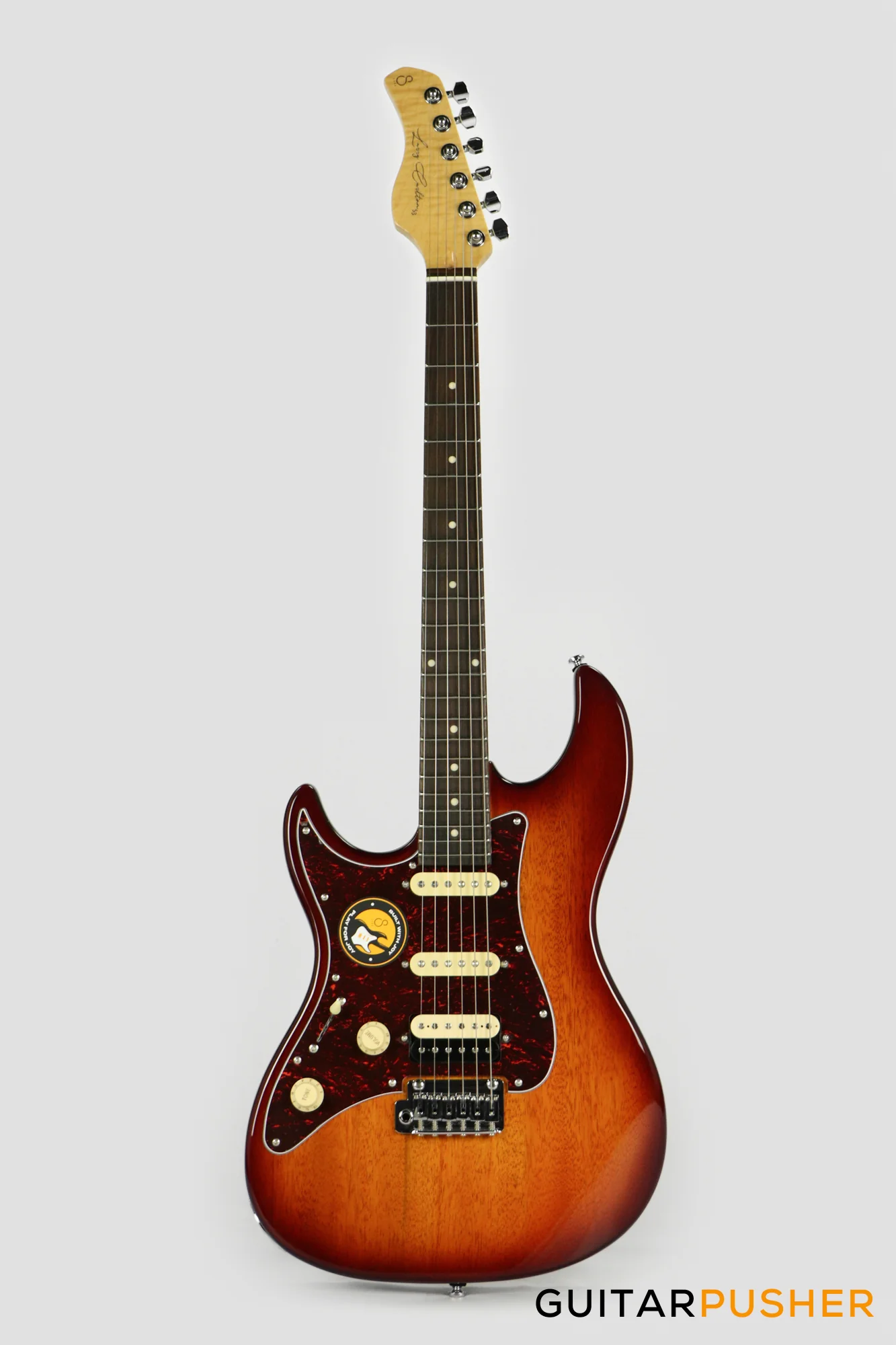 Sire S3 Mahogany S Style Electric Guitar LEFT HANDED (2023) - Tobacco Sunburst - Image 3