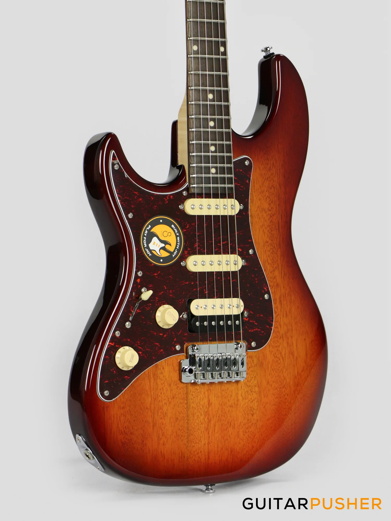 Sire S3 Mahogany S Style Electric Guitar LEFT HANDED (2023) - Tobacco Sunburst - Image 5