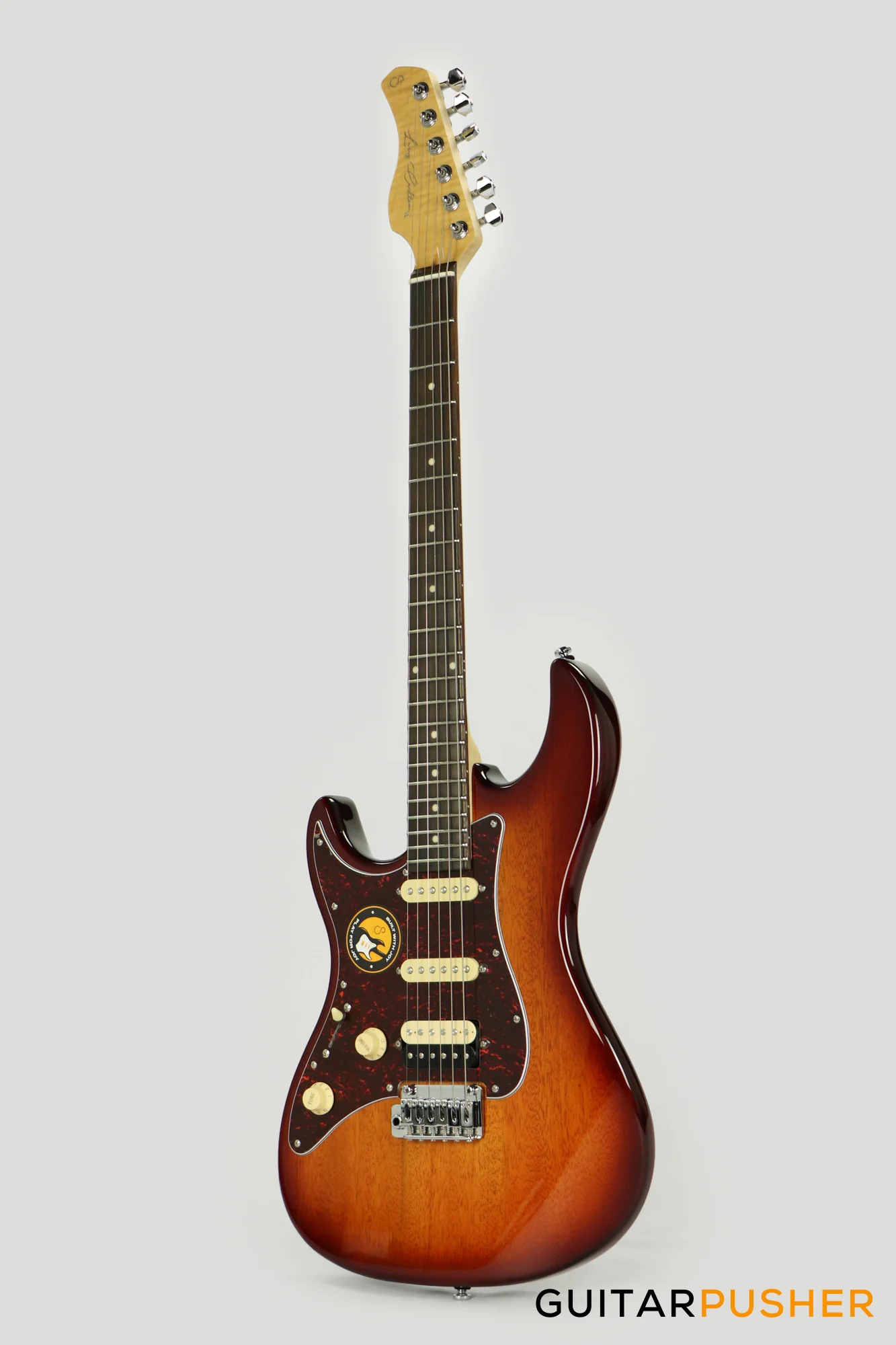 Sire S3 Mahogany S Style Electric Guitar LEFT HANDED (2023) - Tobacco Sunburst - Image 8