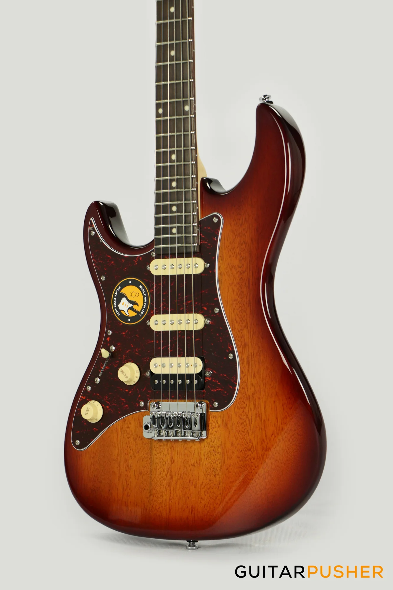 Sire S3 Mahogany S Style Electric Guitar LEFT HANDED (2023) - Tobacco Sunburst - Image 9