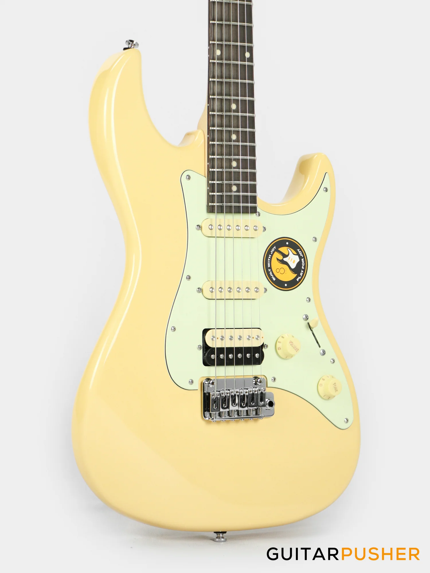 Sire S3 Mahogany S Style Electric Guitar (2023) - Vintage White - Image 4