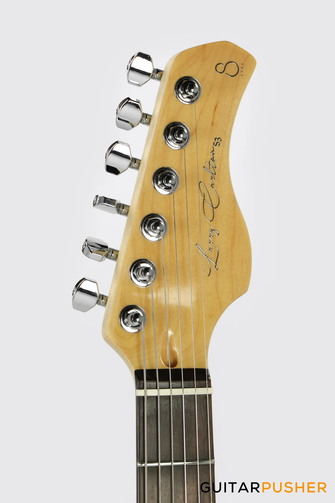 Sire S3 Mahogany S Style Electric Guitar (2023) - Vintage White - Image 5