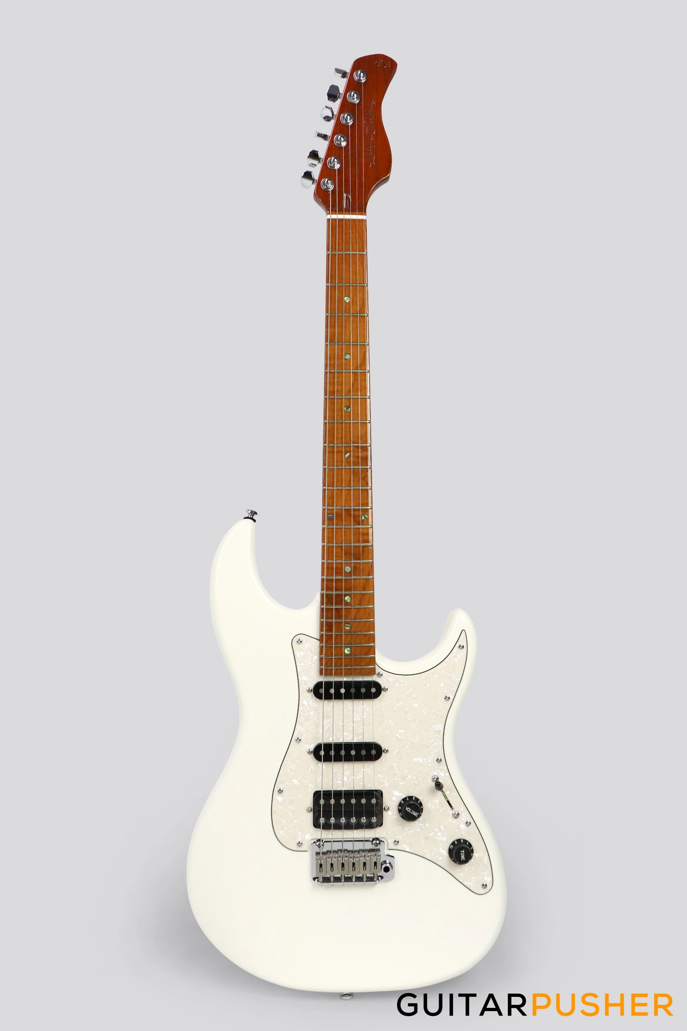 Sire S7 Alder S Style Electric Guitar - Antique White - Image 4