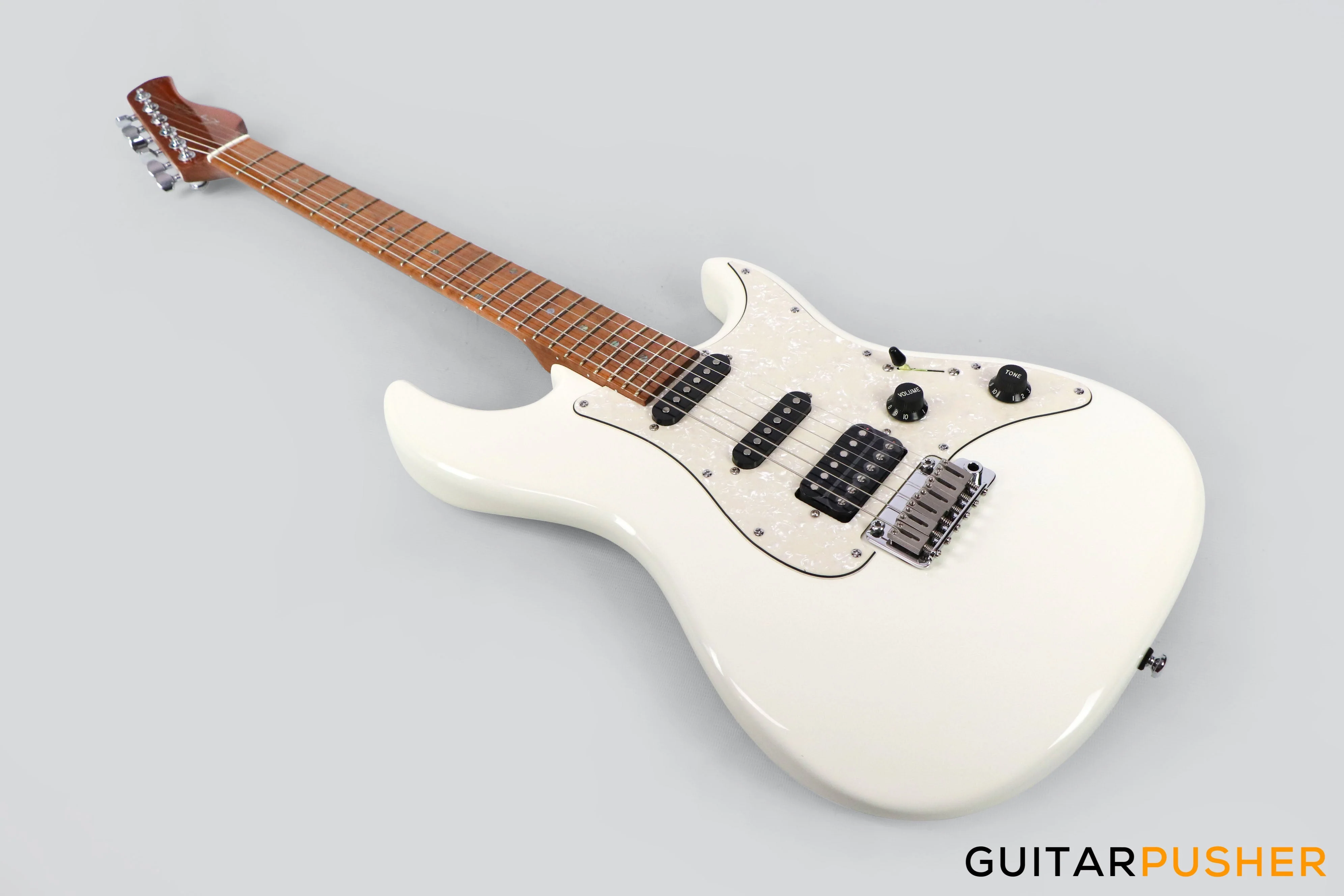 Sire S7 Alder S Style Electric Guitar - Antique White - Image 6