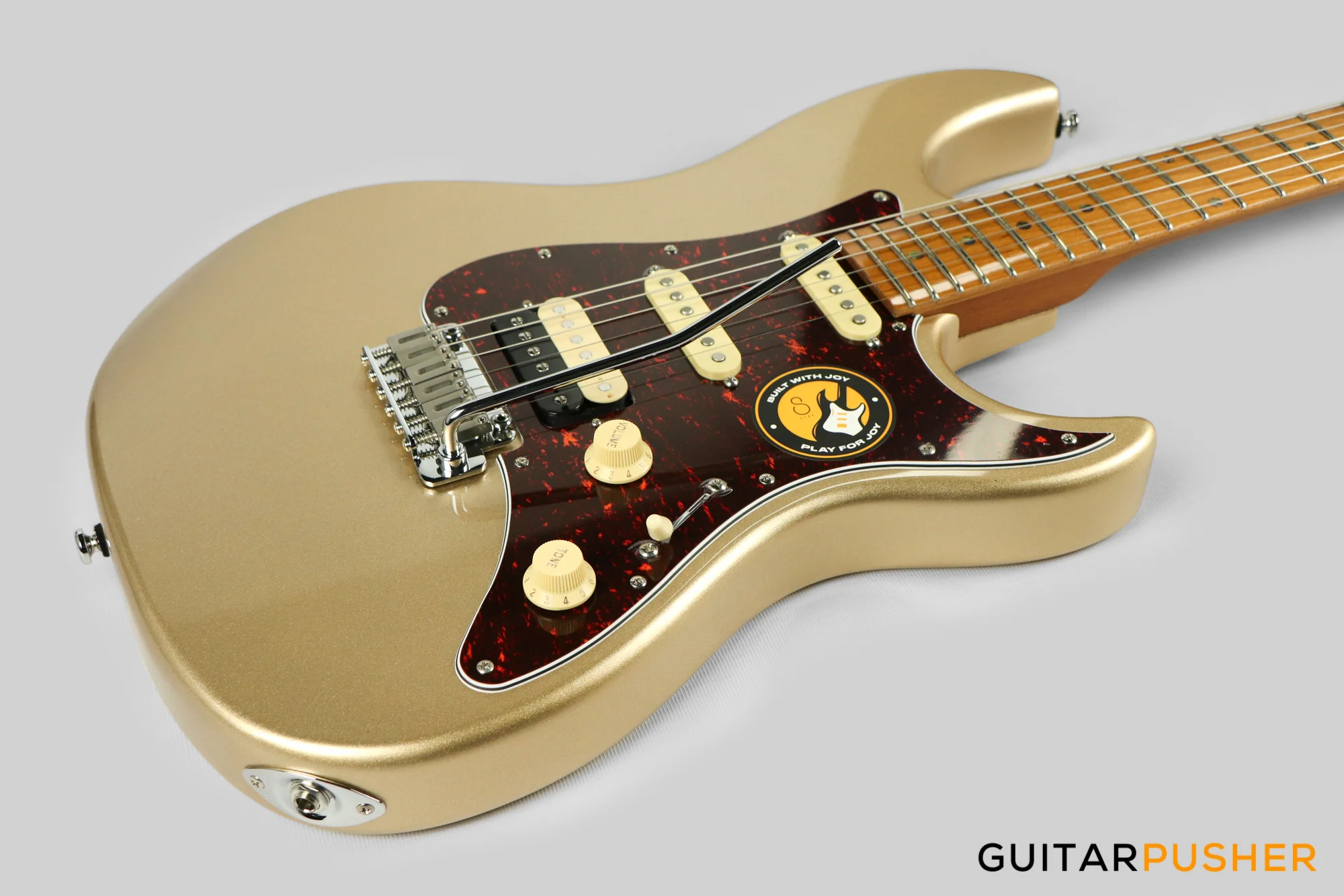 Sire S7 Alder S Style Electric Guitar - Champagne Gold Metallic - Image 11