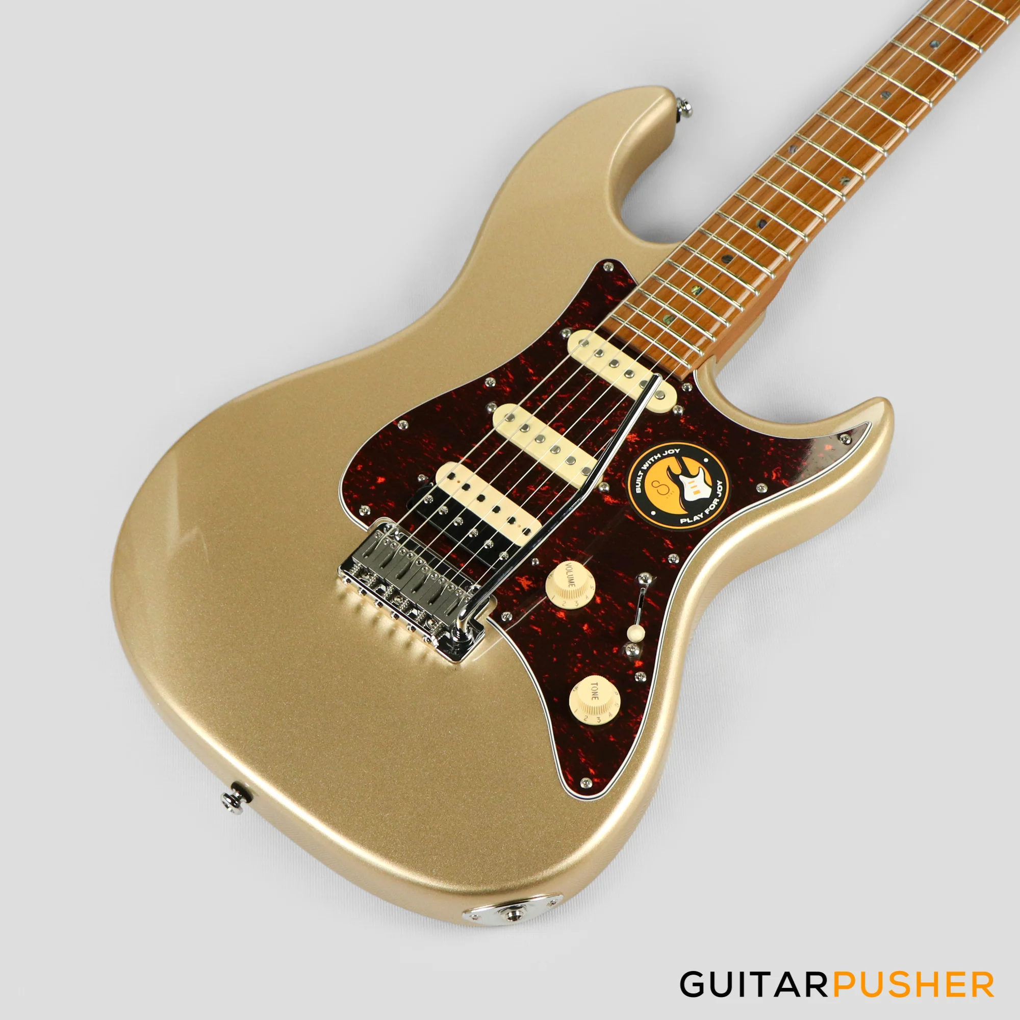 Sire S7 Alder S Style Electric Guitar - Champagne Gold Metallic - Image 12