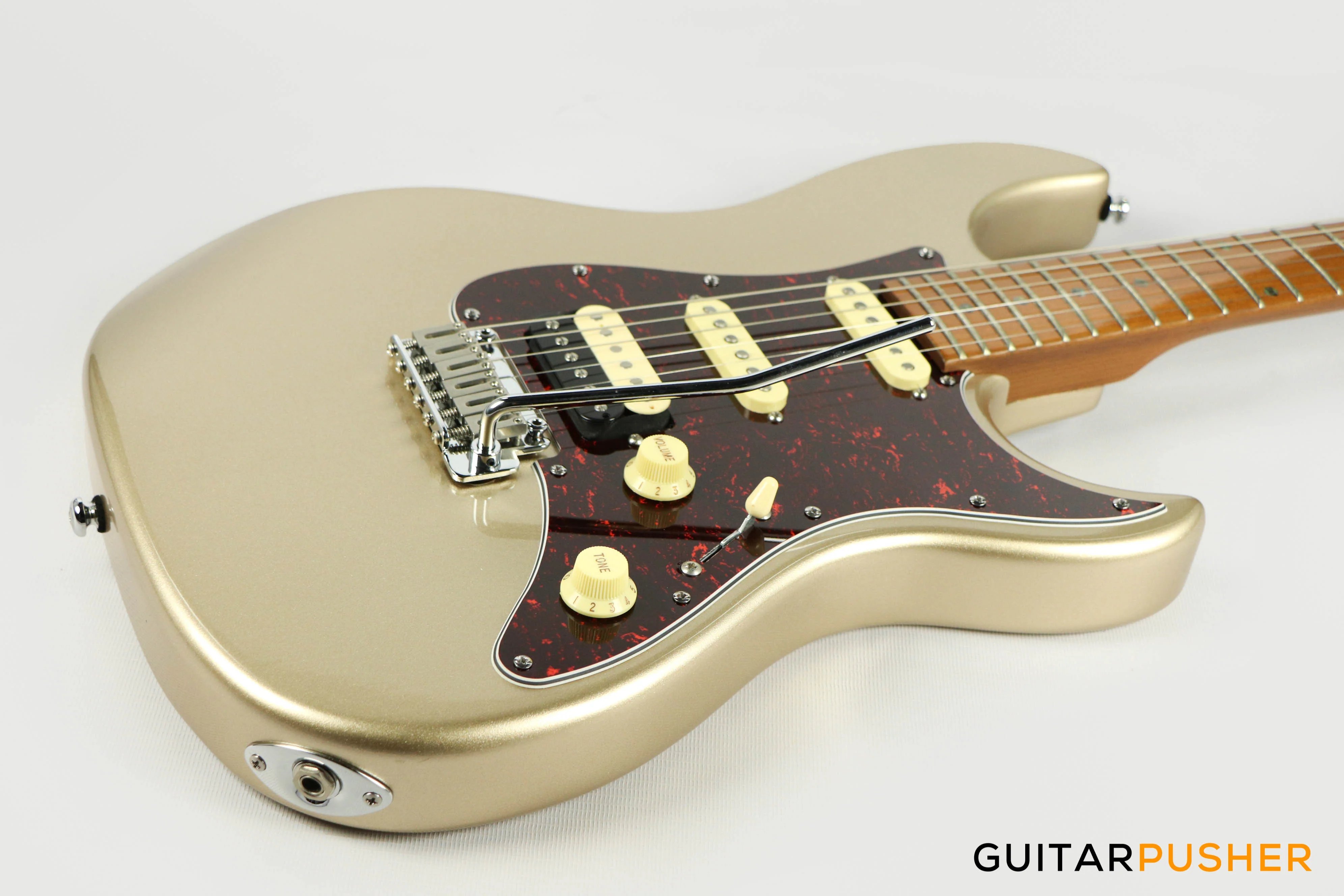 Sire S7 Alder S Style Electric Guitar - Champagne Gold Metallic - Image 2