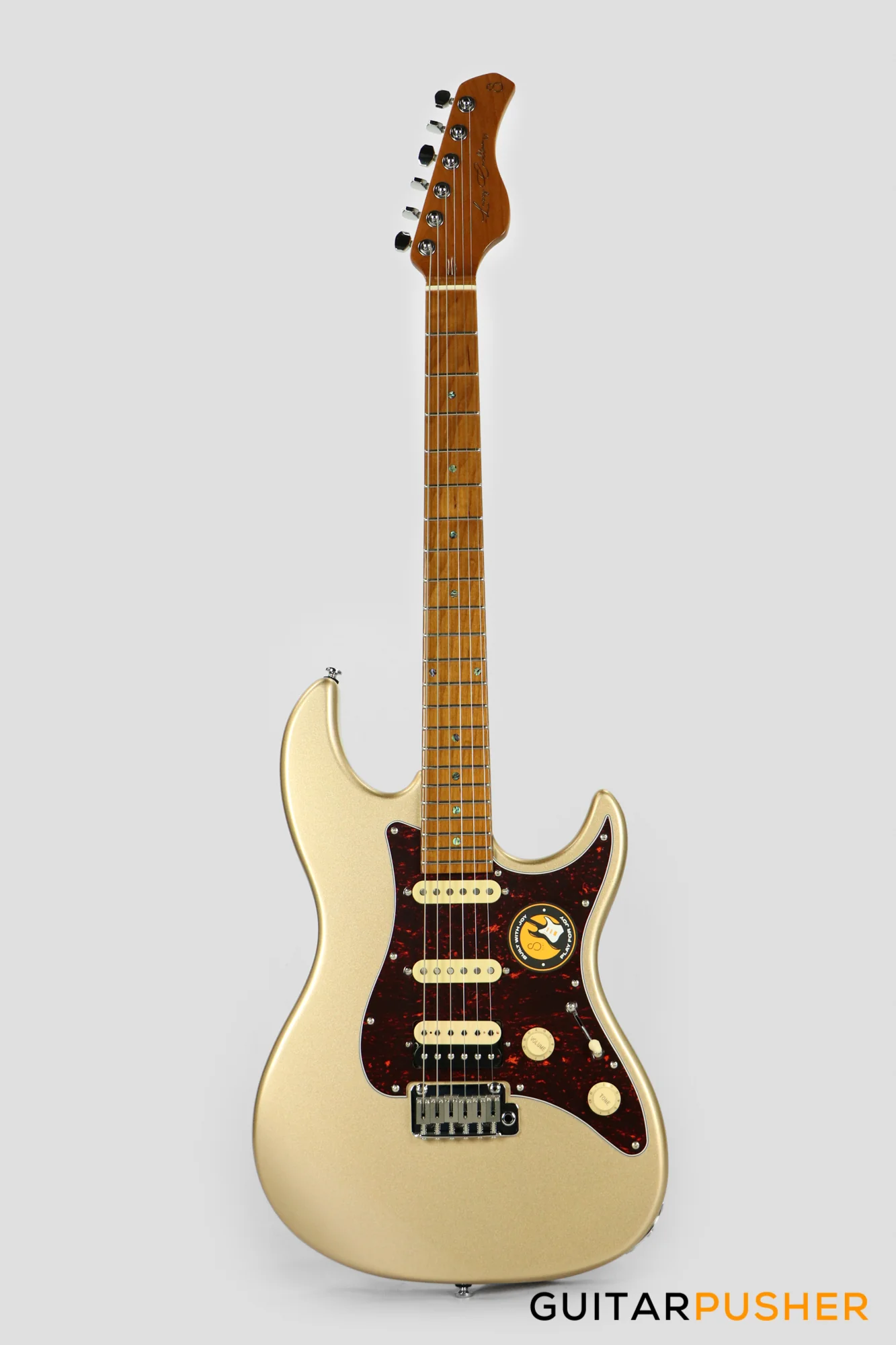 Sire S7 Alder S Style Electric Guitar - Champagne Gold Metallic - Image 3