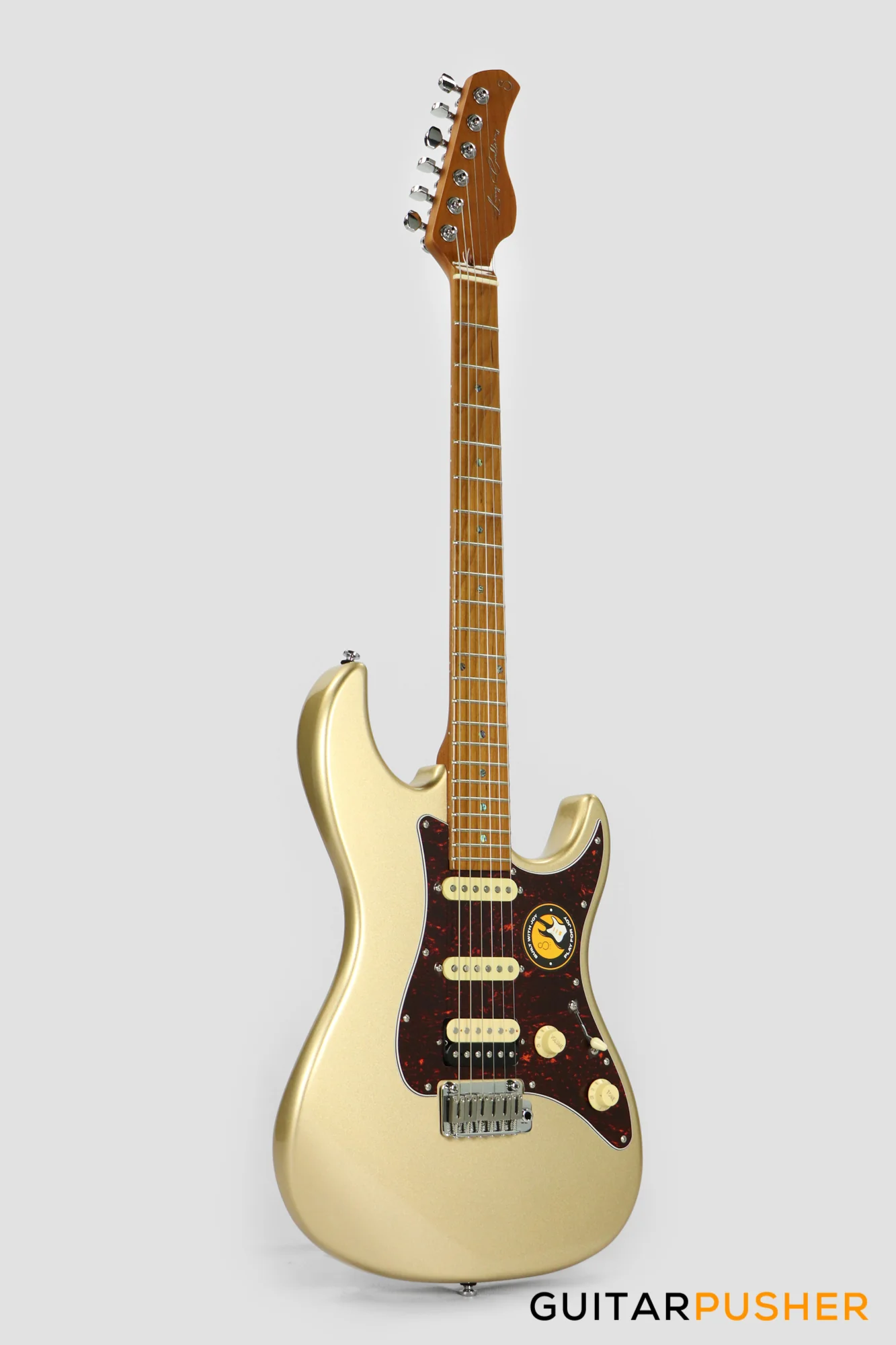Sire S7 Alder S Style Electric Guitar - Champagne Gold Metallic - Image 4