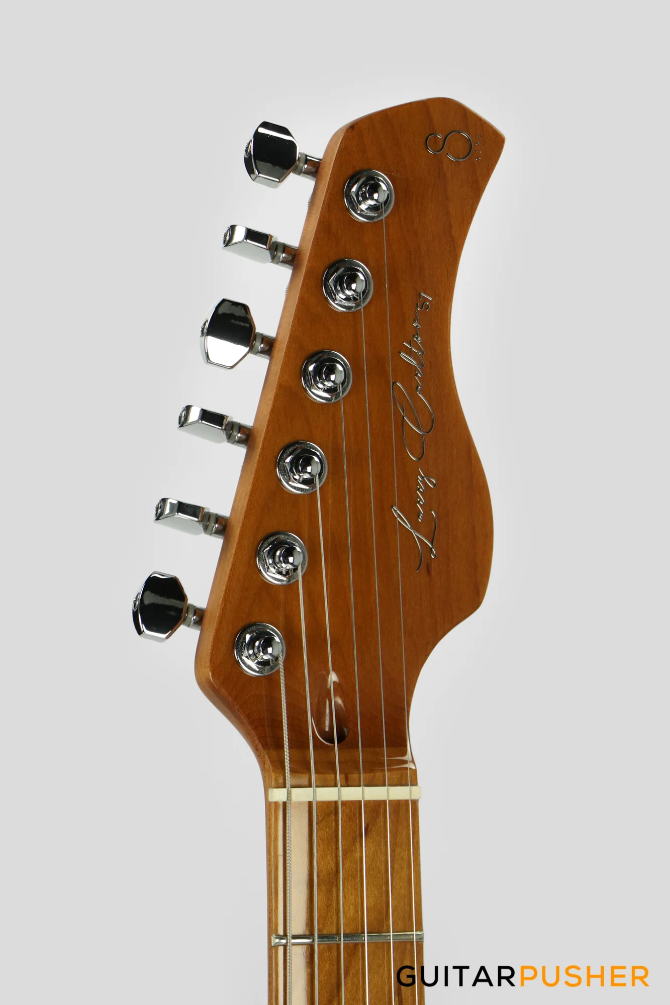 Sire S7 Alder S Style Electric Guitar - Champagne Gold Metallic - Image 6