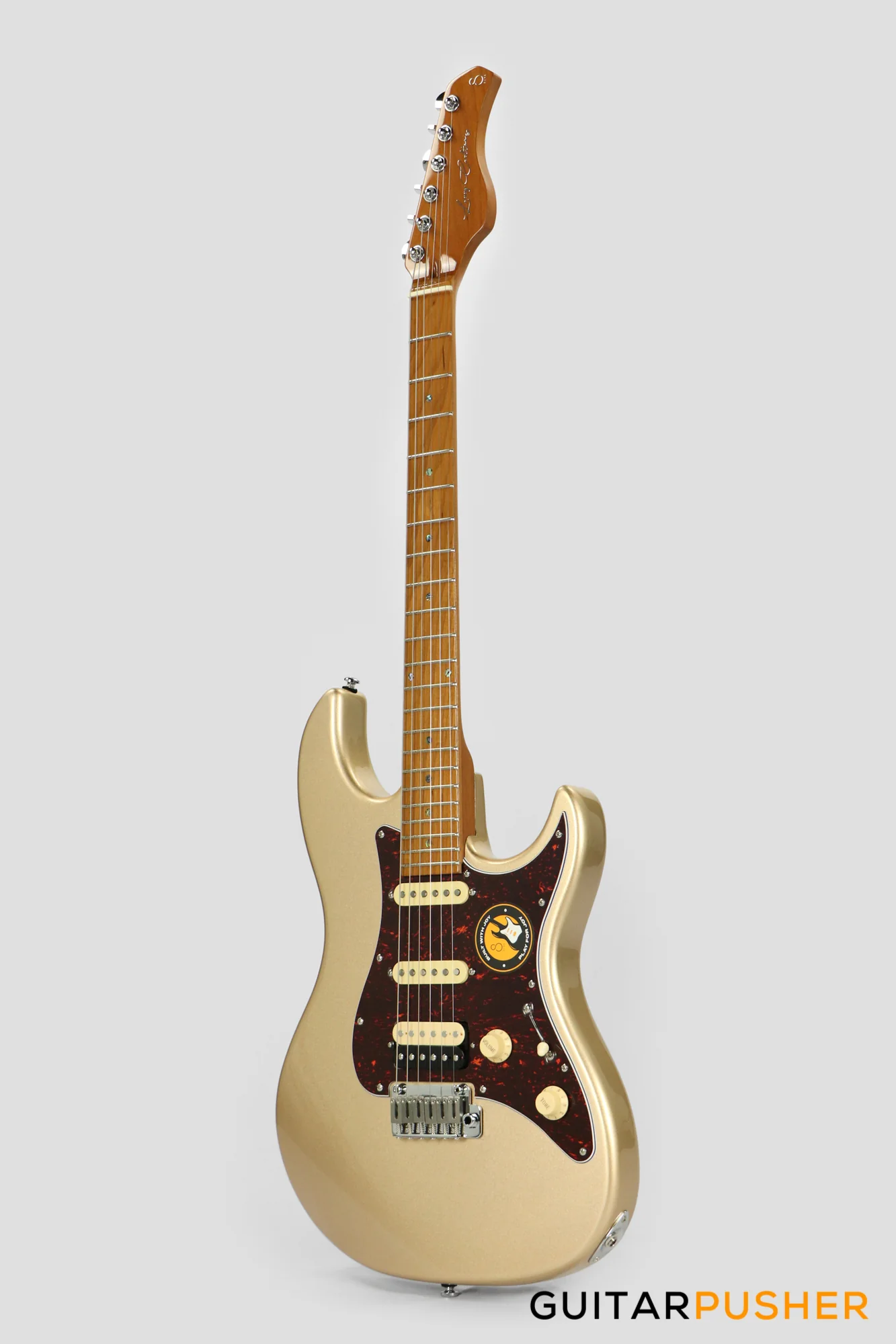 Sire S7 Alder S Style Electric Guitar - Champagne Gold Metallic - Image 8