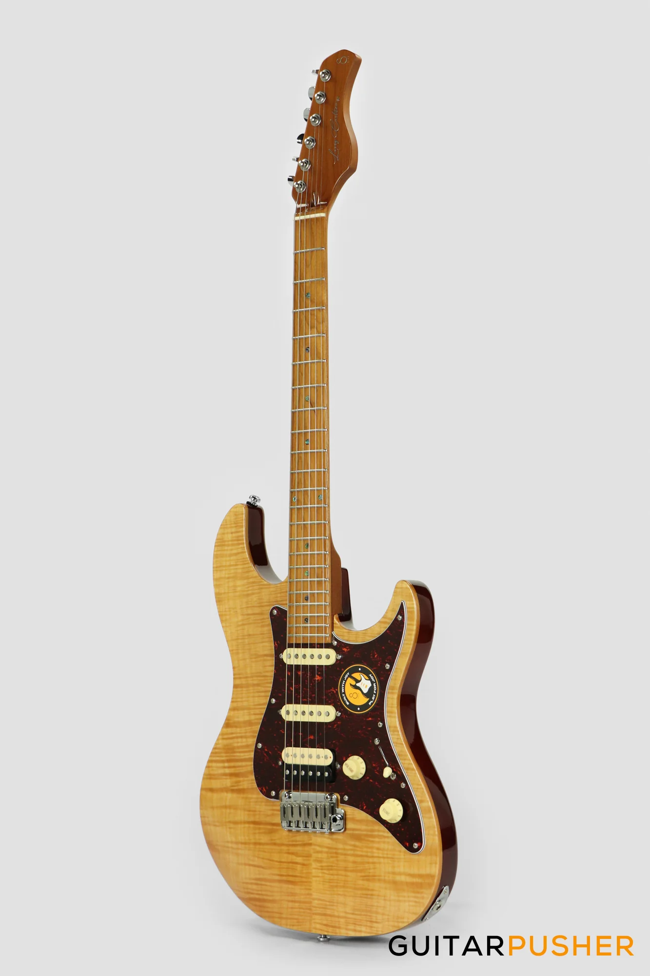 Sire S7FM Alder S-Style w/ Flamed Maple Top Electric Guitar (2023) - Natural - Image 7