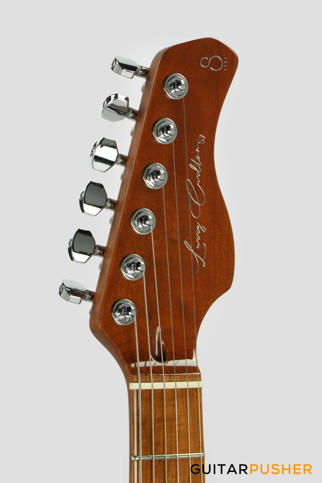 Sire S7FM Alder S-Style w/ Flamed Maple Top Electric Guitar (2023) - Transblue - Image 5