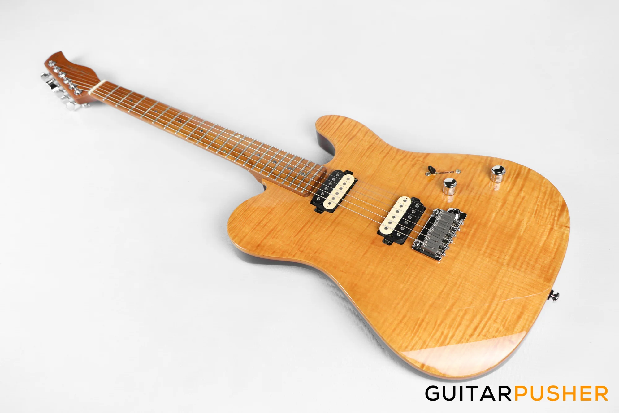 Sire T7FM Alder T-Style Electric Guitar w/ Flamed Maple Top - Natural - Image 5