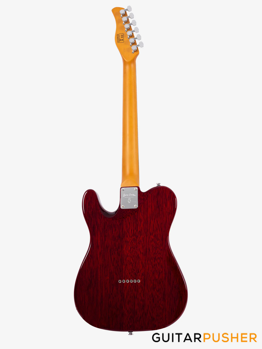 Sire T7TM Mahogany w/ Swamp Ash Top T-Style Electric Guitar - See Through Red (2024) - Image 3