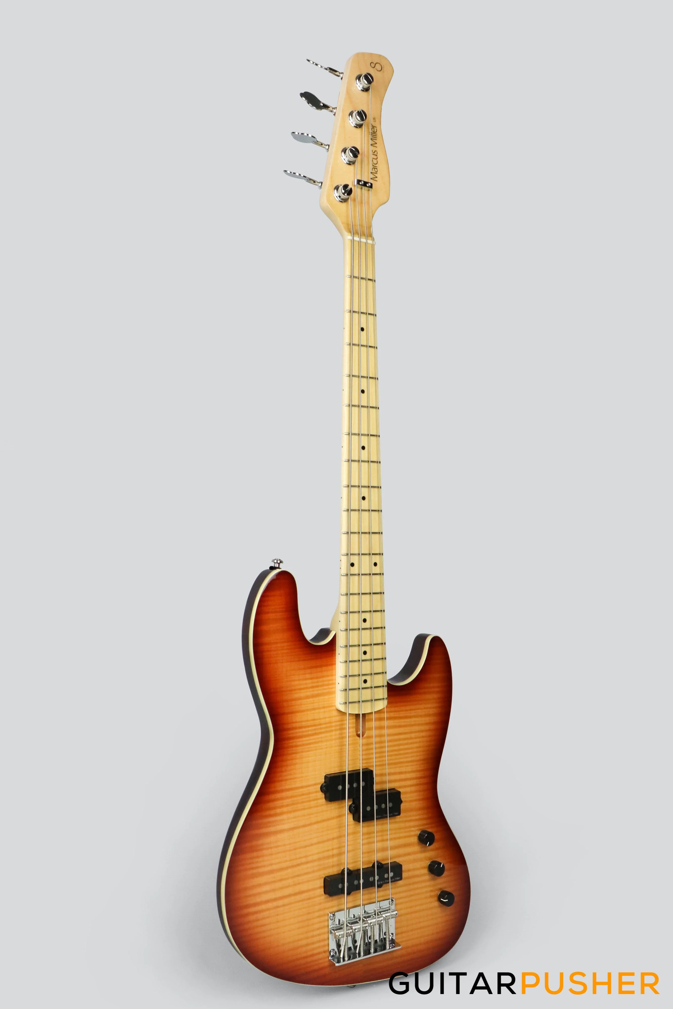 Sire U5 Alder Short Scale 4-String P+J Bass - Tobacco Sunburst - Image 3