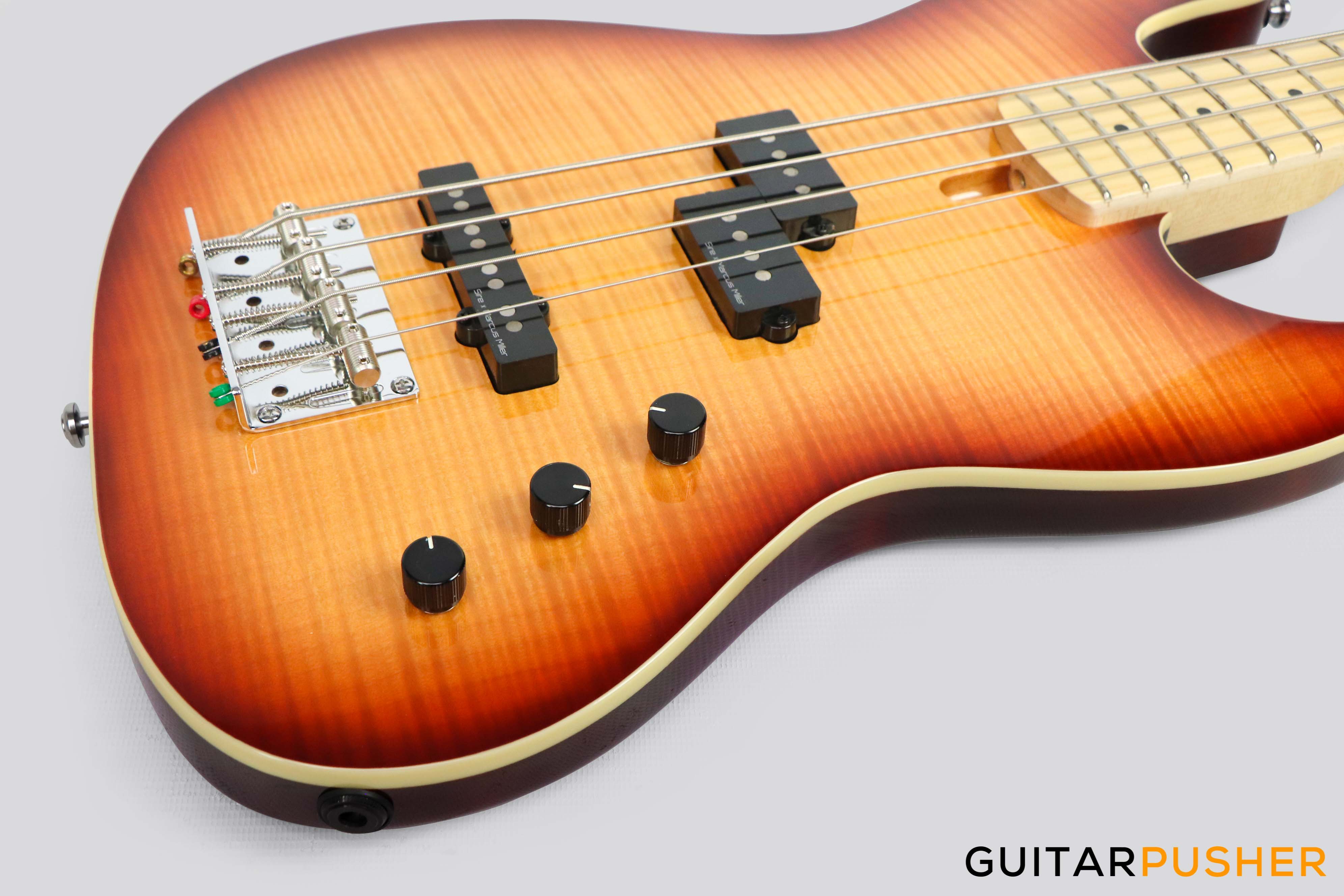 Sire U5 Alder Short Scale 4-String P+J Bass - Tobacco Sunburst - Image 6