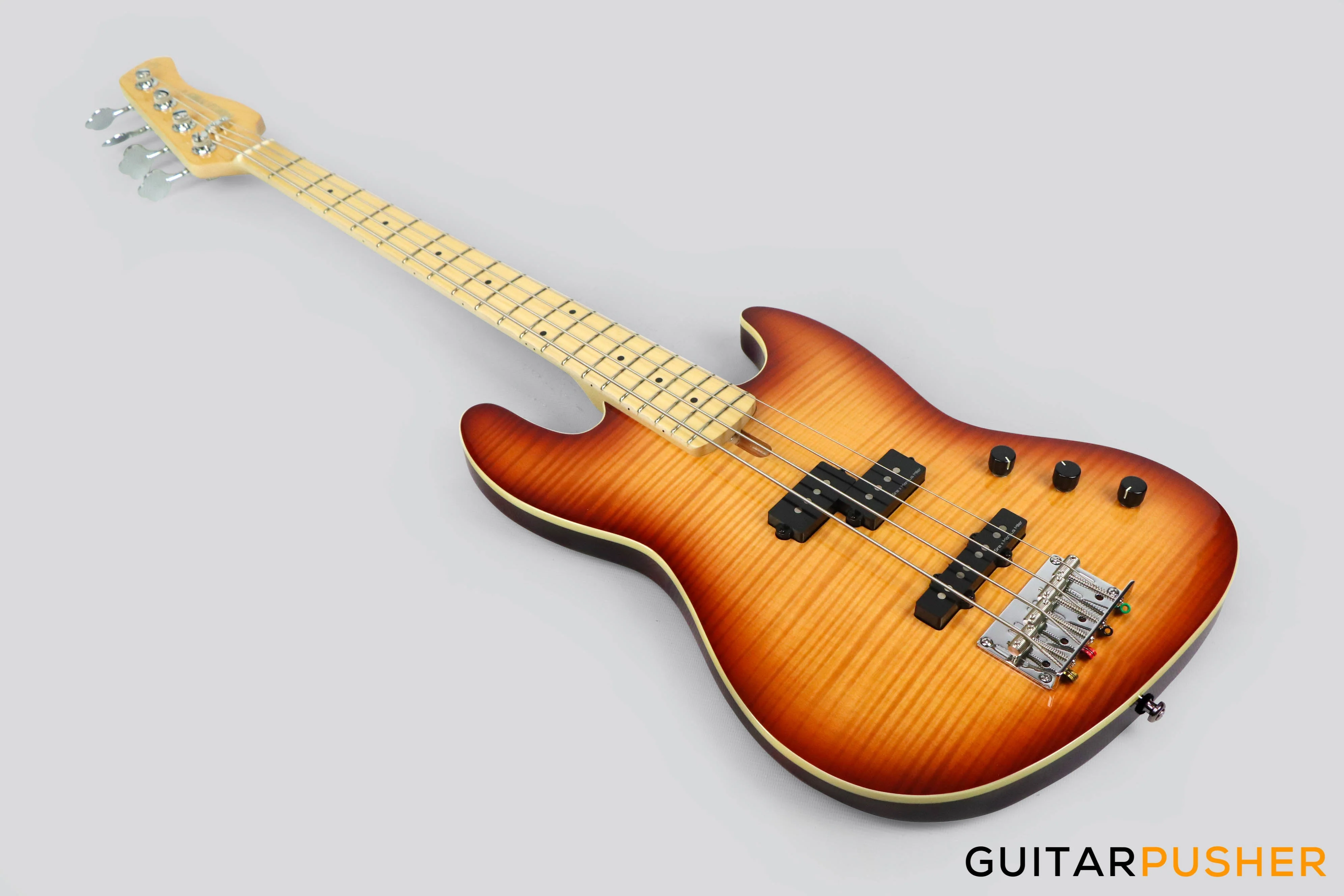 Sire U5 Alder Short Scale 4-String P+J Bass - Tobacco Sunburst - Image 8