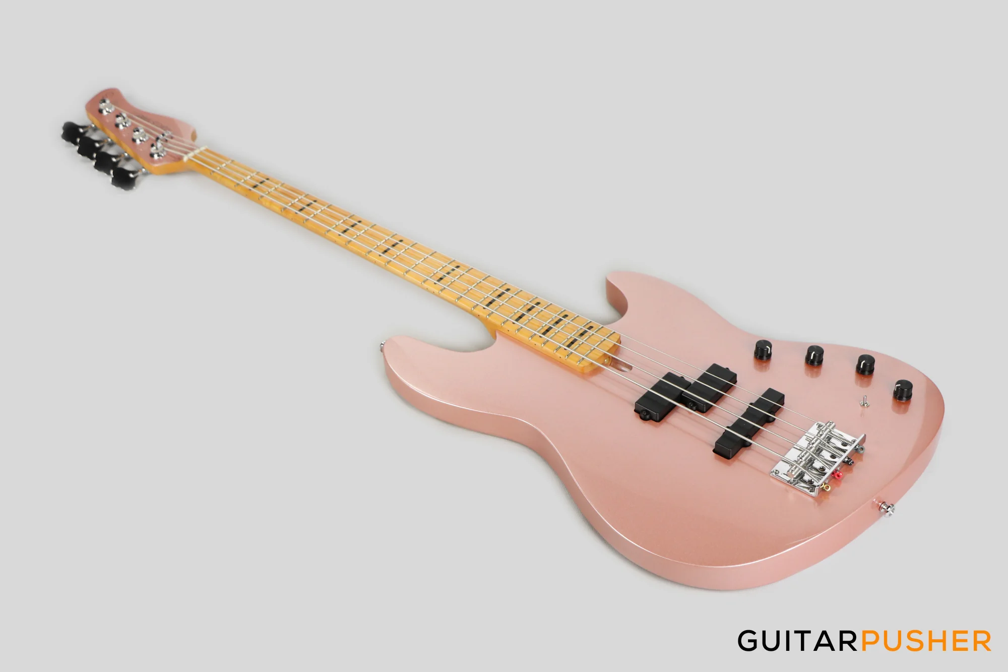 Sire U7 Alder 4-String P+J Bass - Rosegold (2024) - Image 11