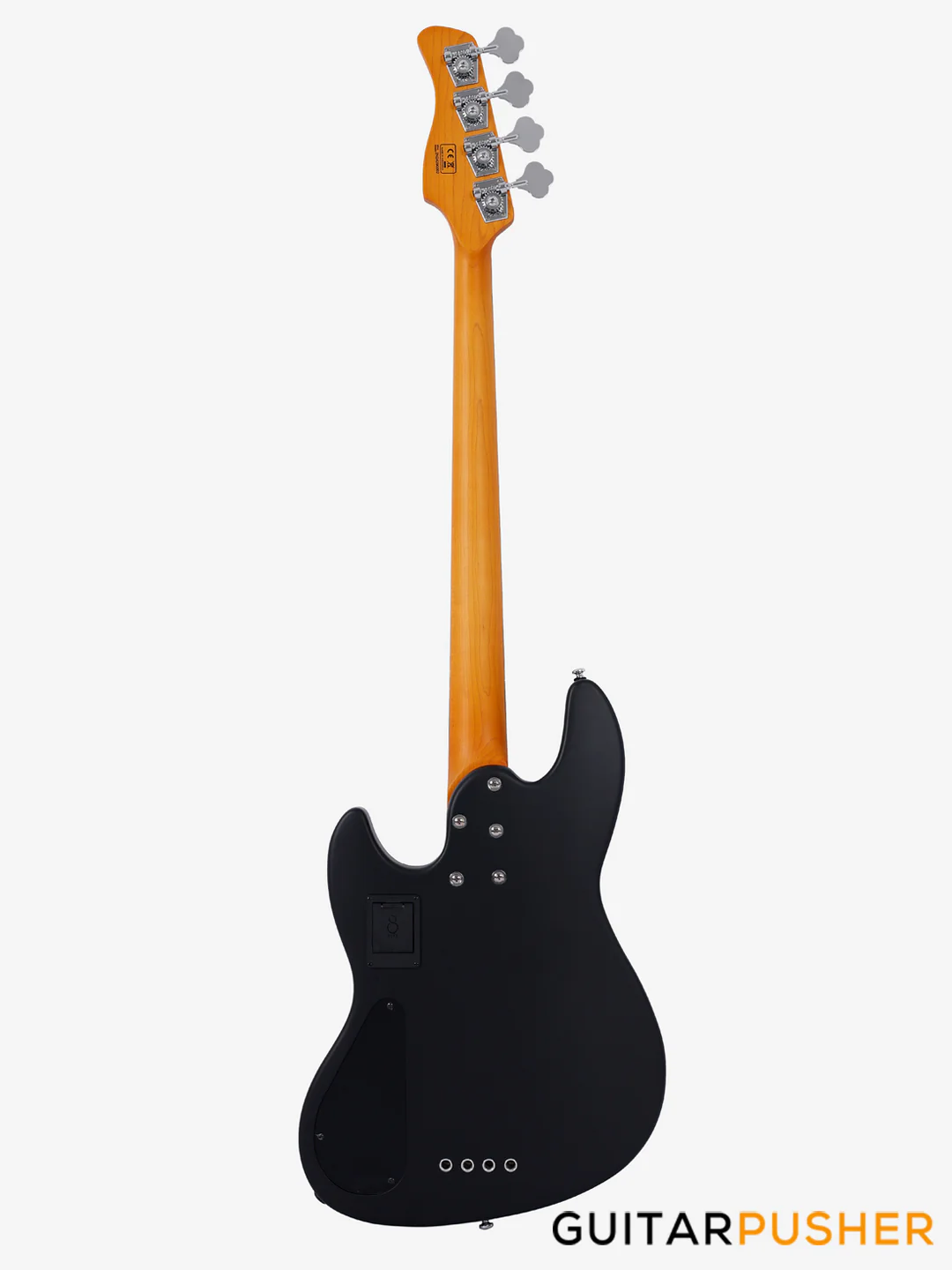 Sire U7 Alder 4-String P+J Bass - Satin Black (2024) - Image 3