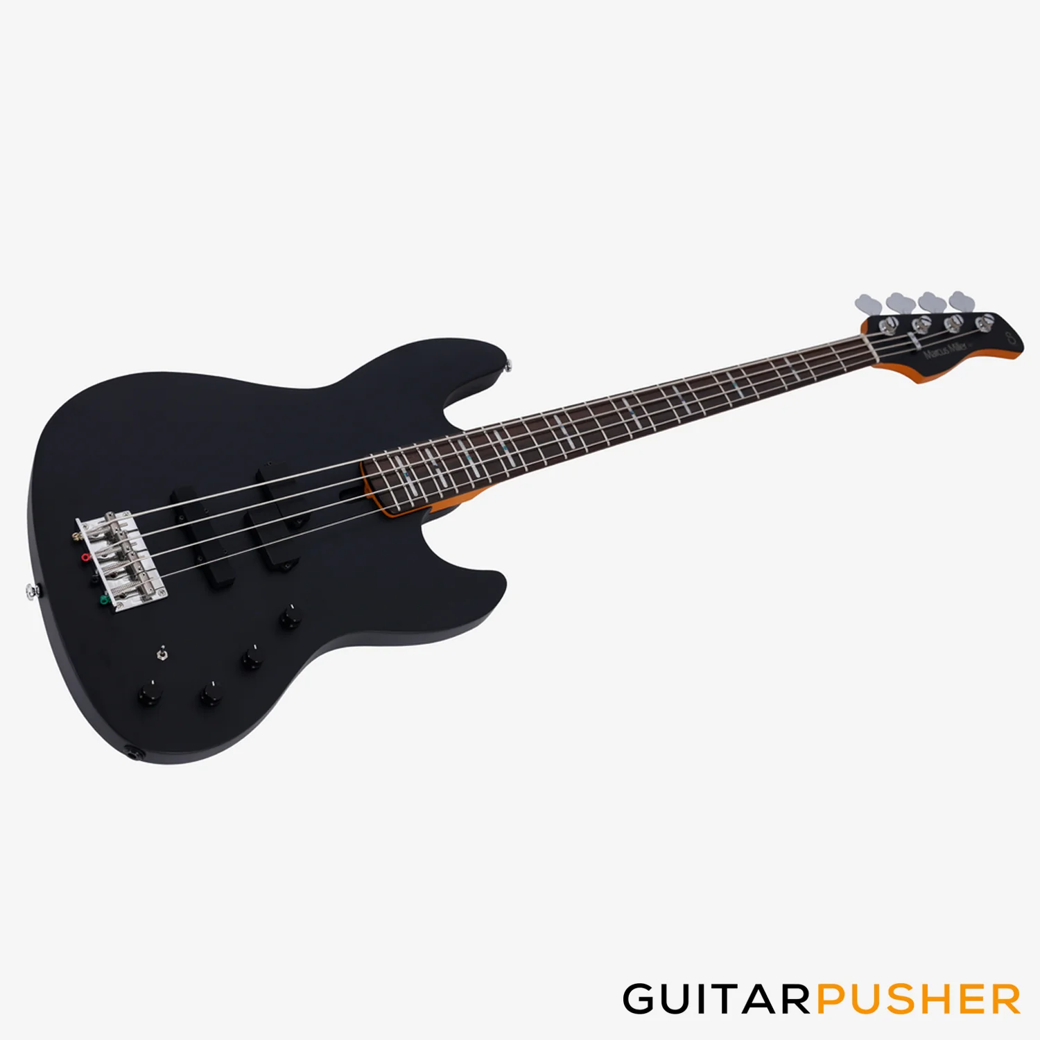 Sire U7 Alder 4-String P+J Bass - Satin Black (2024) - Image 5