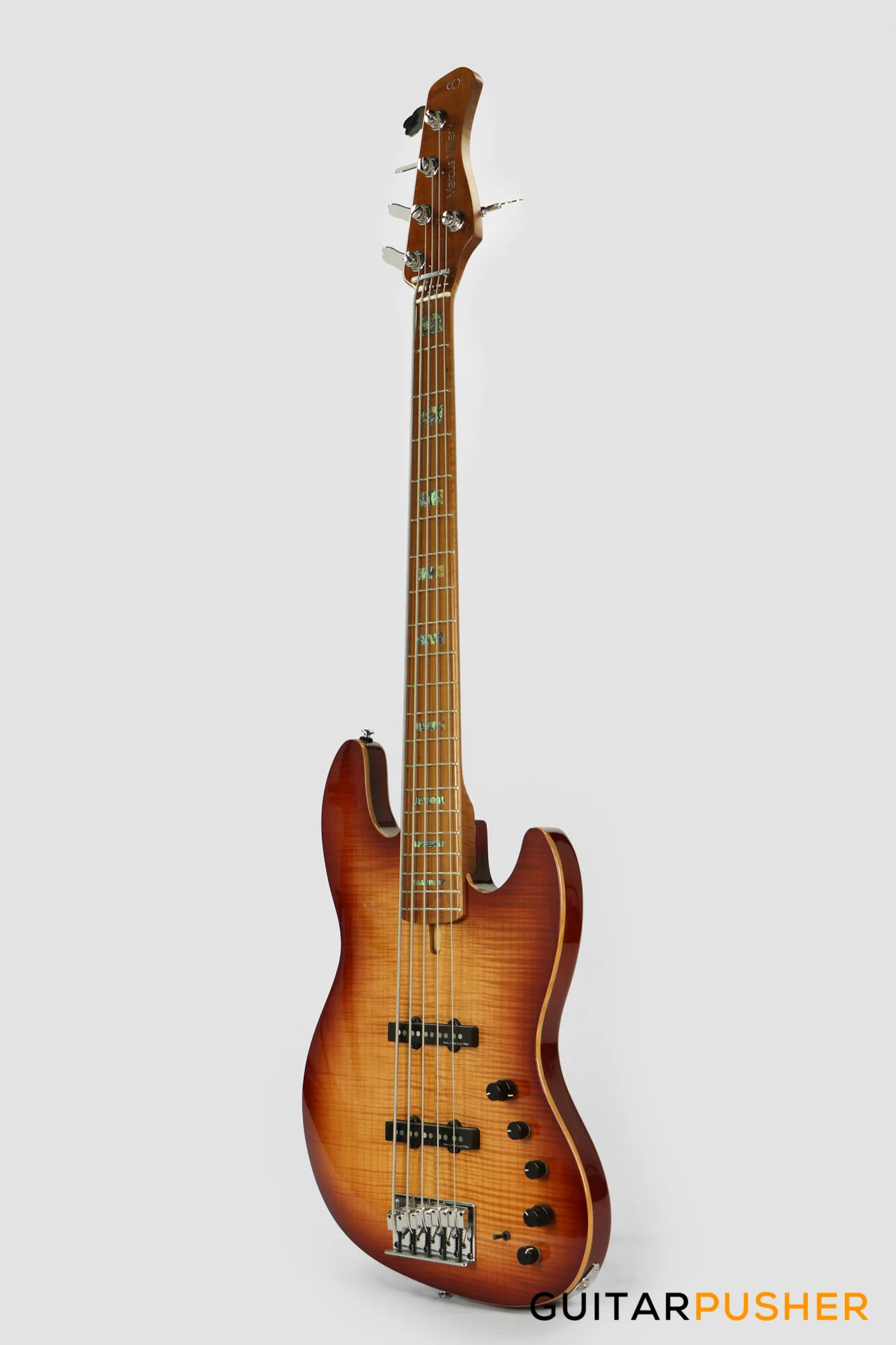 Sire V10 Swamp Ash 5-String Bass Guitar (2nd gen) with Premium Gig Bag - Tobacco Sunburst - Image 7