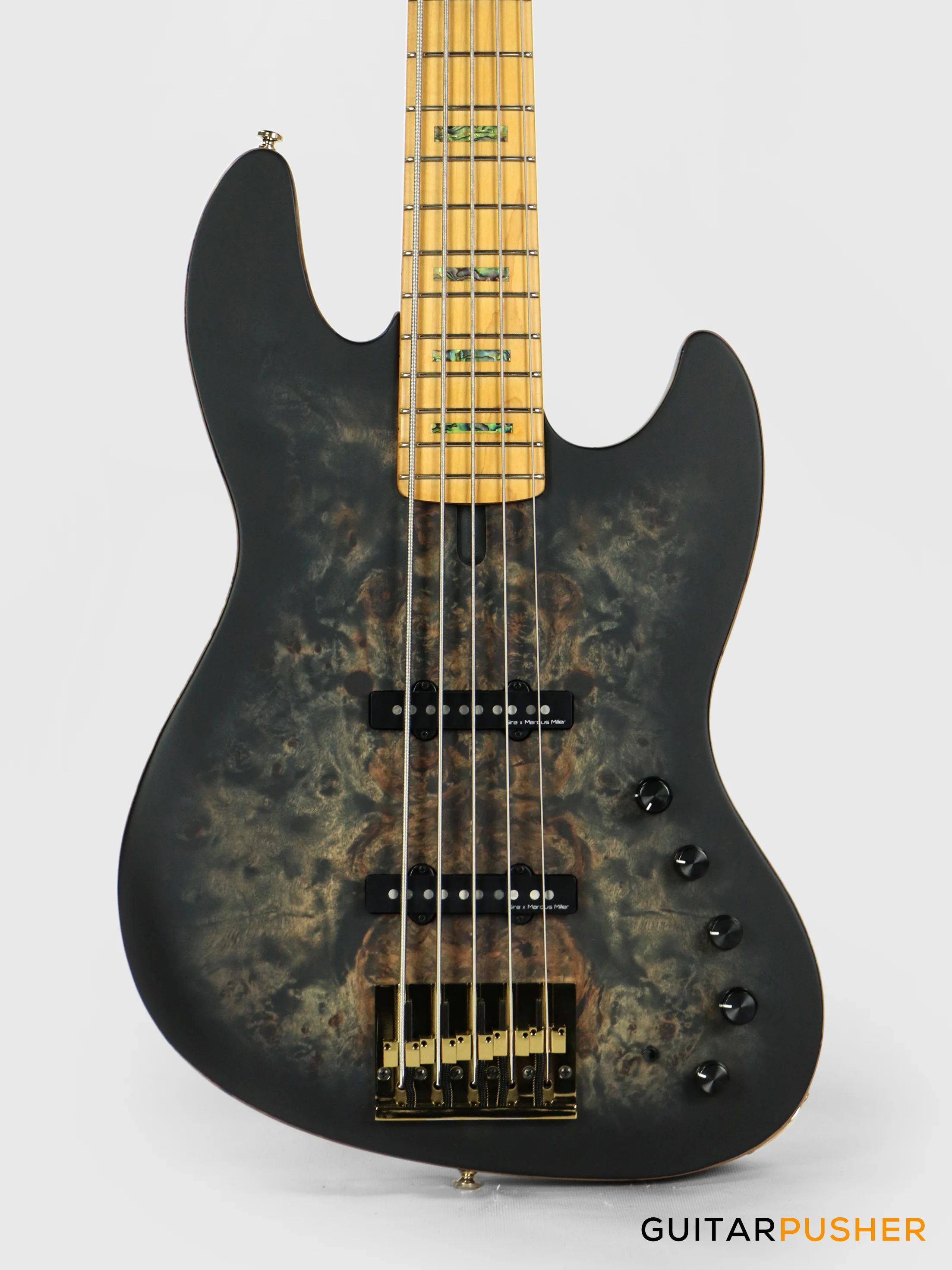 Sire V10 Swamp Ash 5-String Bass - Transparent Black Satin (2024)
