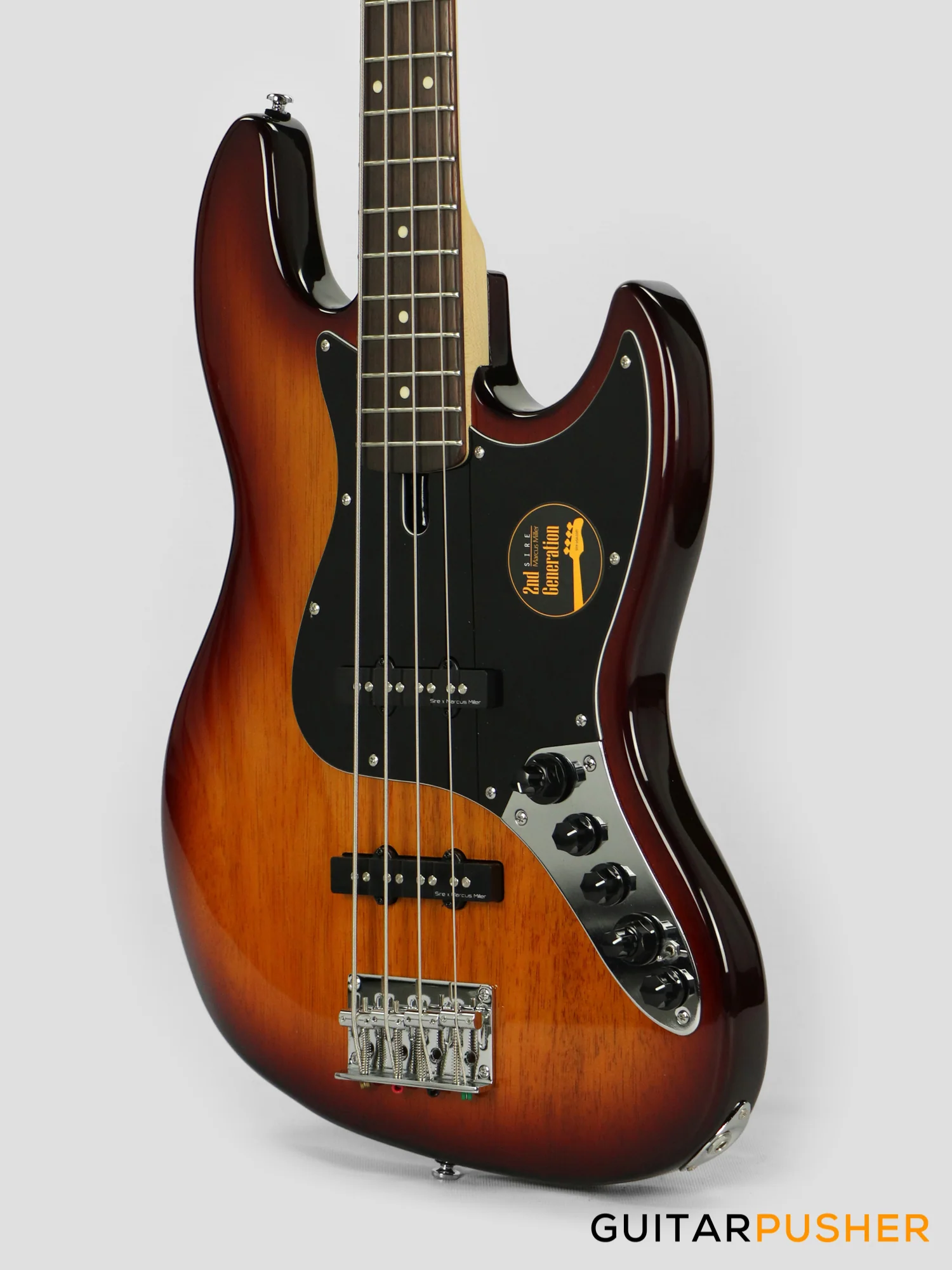 Sire V3 4-string JB Bass Tobacco Sunburst (2023) - Image 3