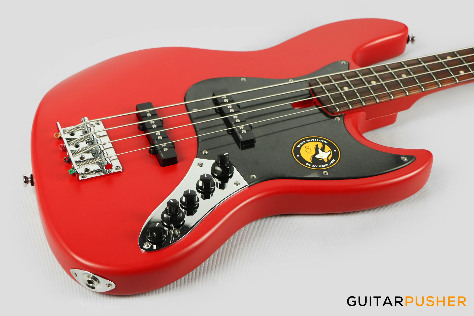 Sire V3 4-string JB Bass Red Satin (2023) - Image 11