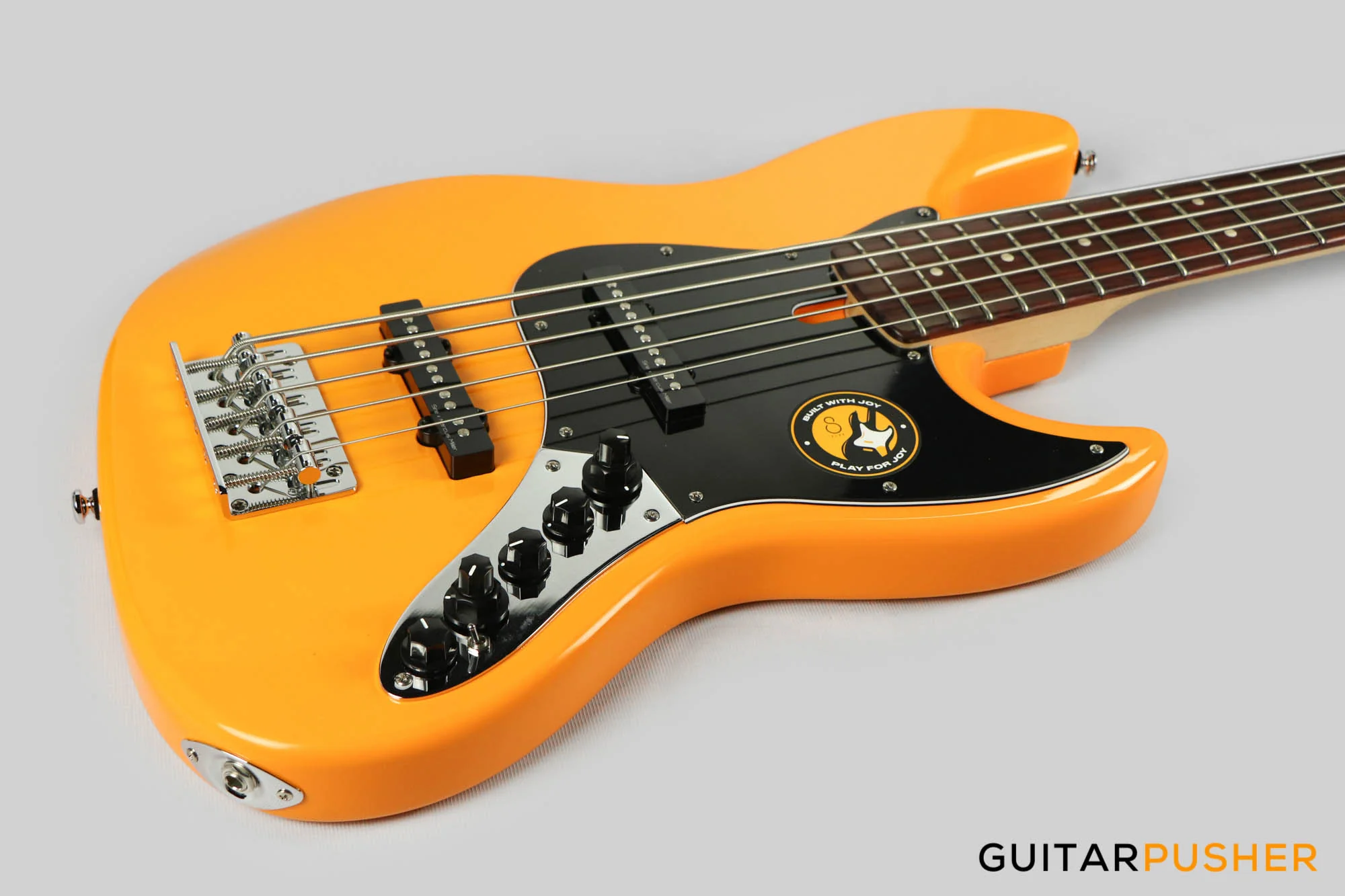 Sire V3 5-string JB Bass Orange (2023) - Image 11