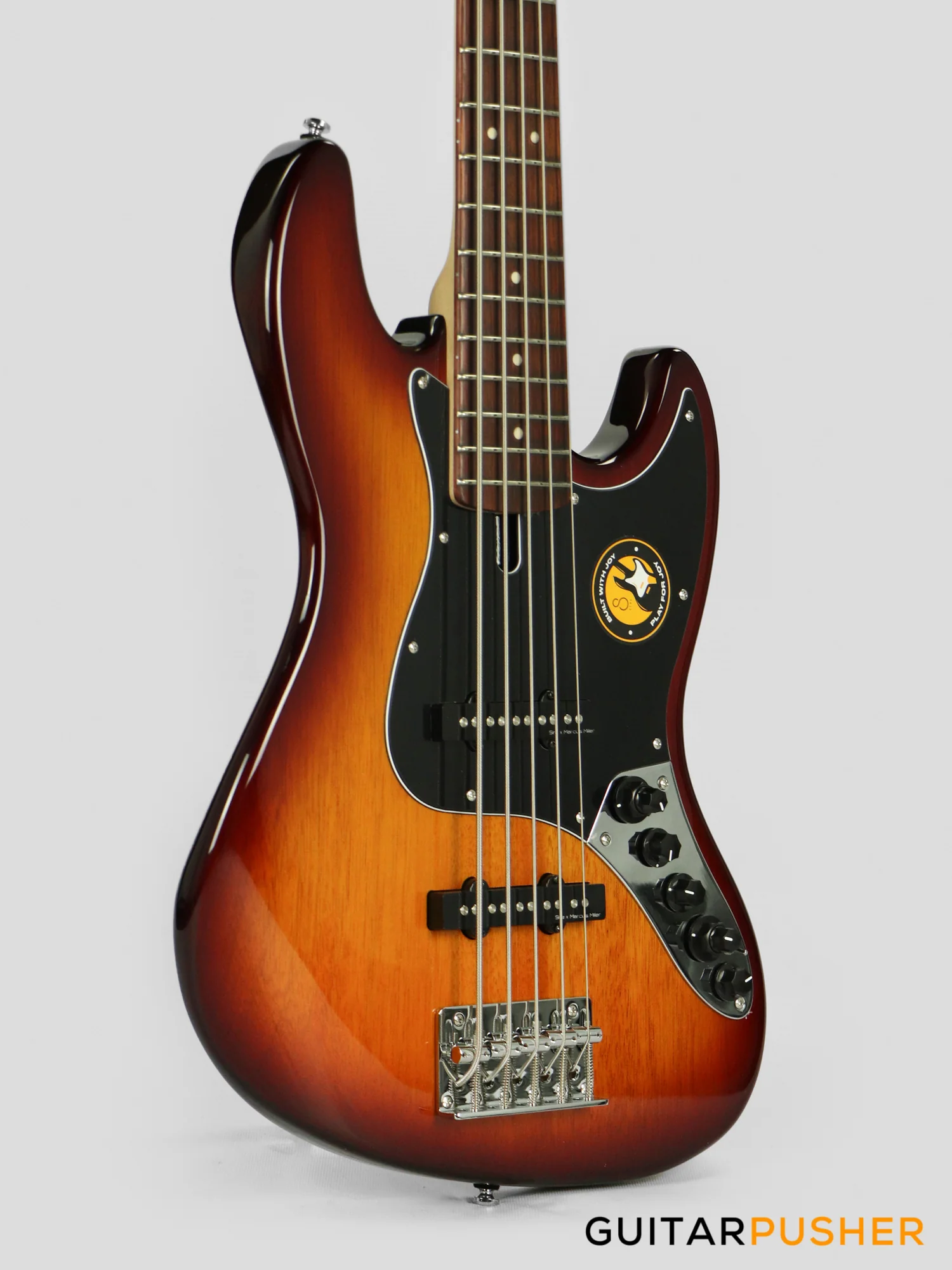 Sire V3 5-string JB Bass Tobacco Sunburst (2023) - Image 4