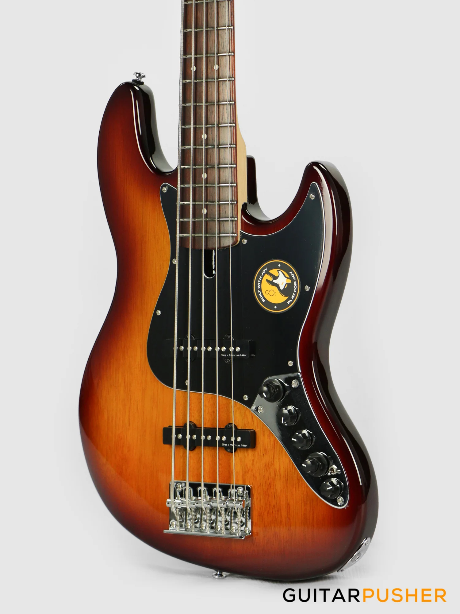 Sire V3 5-string JB Bass Tobacco Sunburst (2023) - Image 8