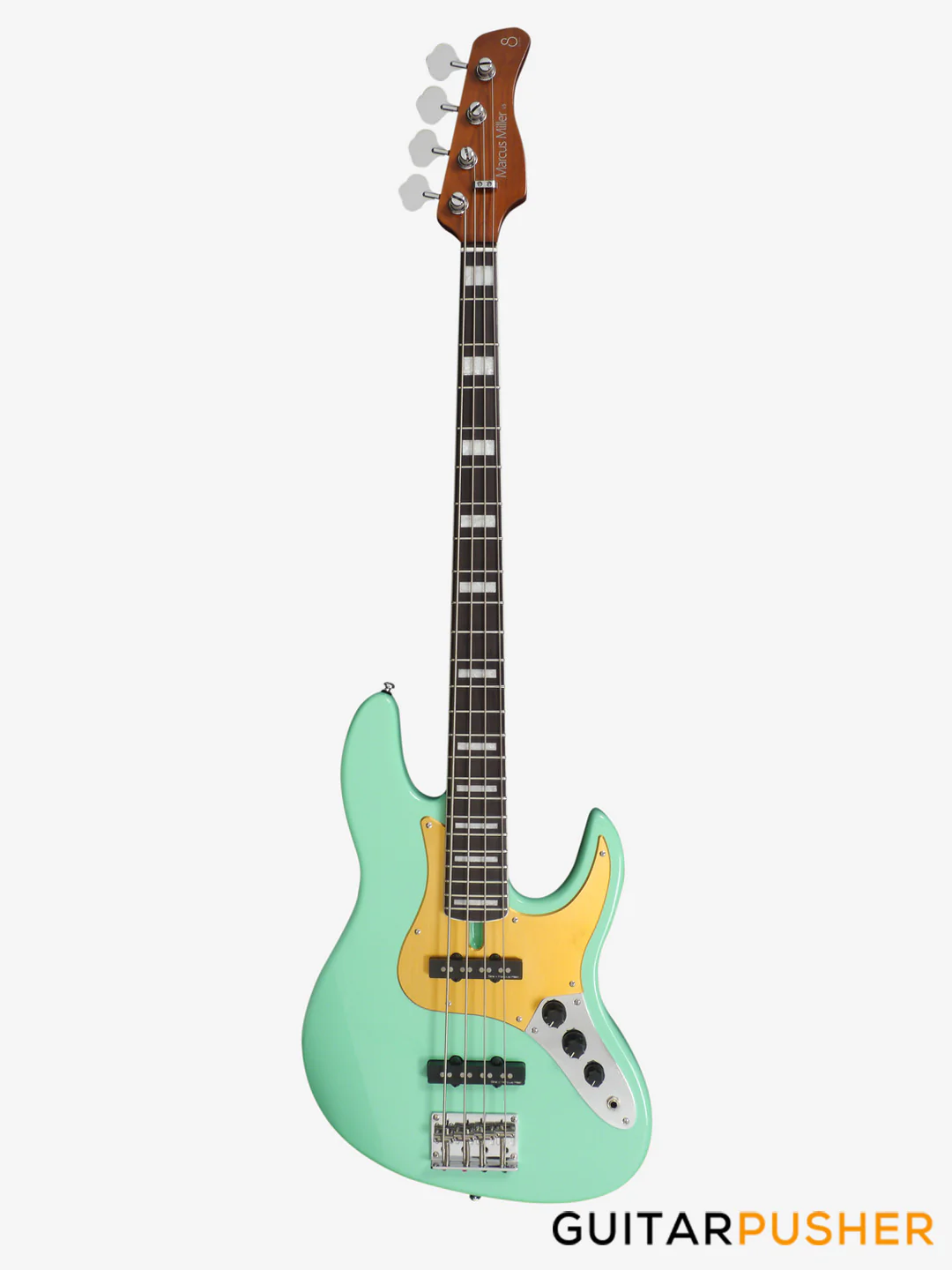 Sire V5 24 Alder 24-Fret 4-string JB Bass - Mild Green (2023) - Image 2