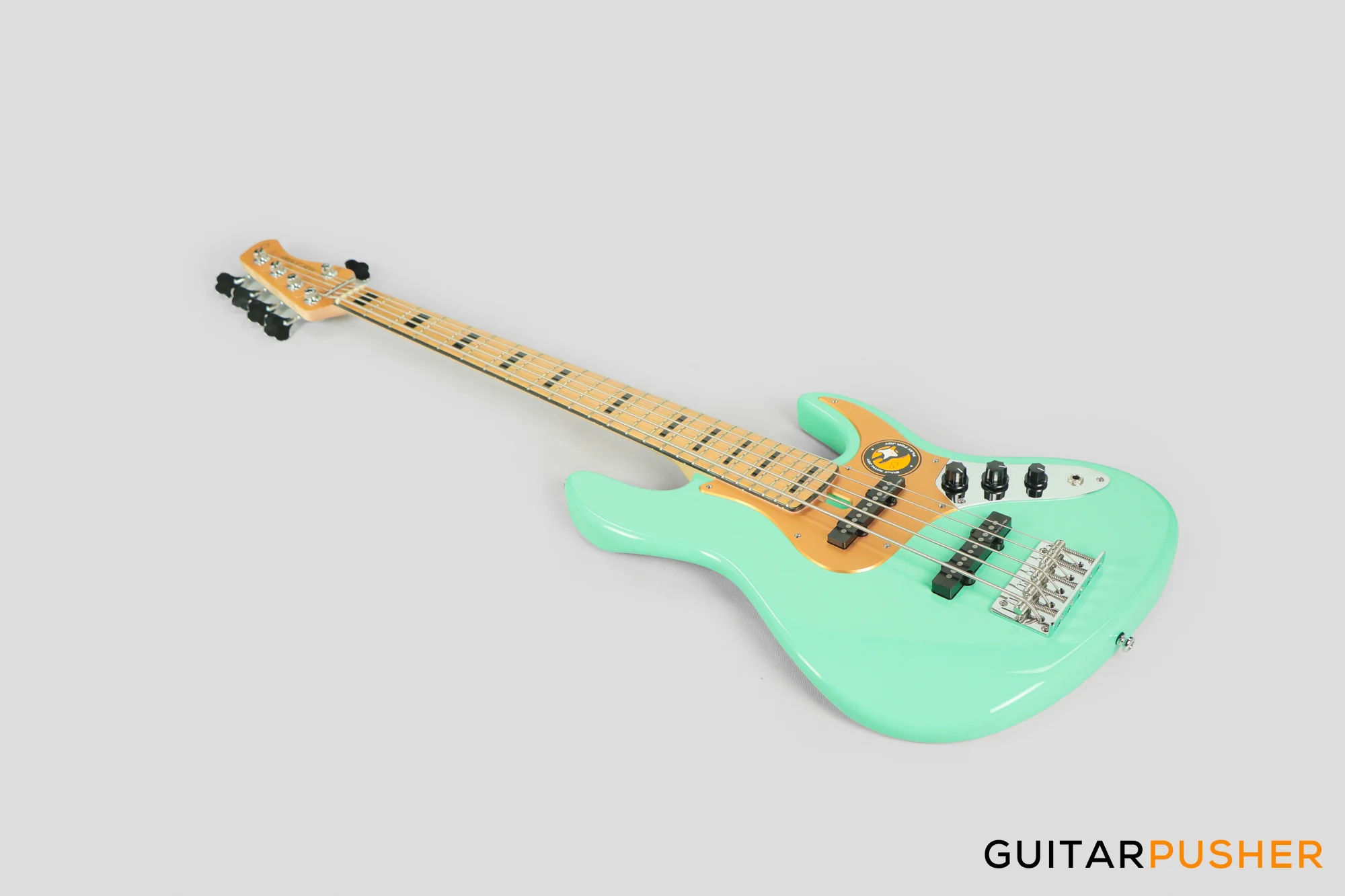 Sire V5 24 Alder 24-Fret 5-string JB Bass - Mild Green (2023) - Image 10