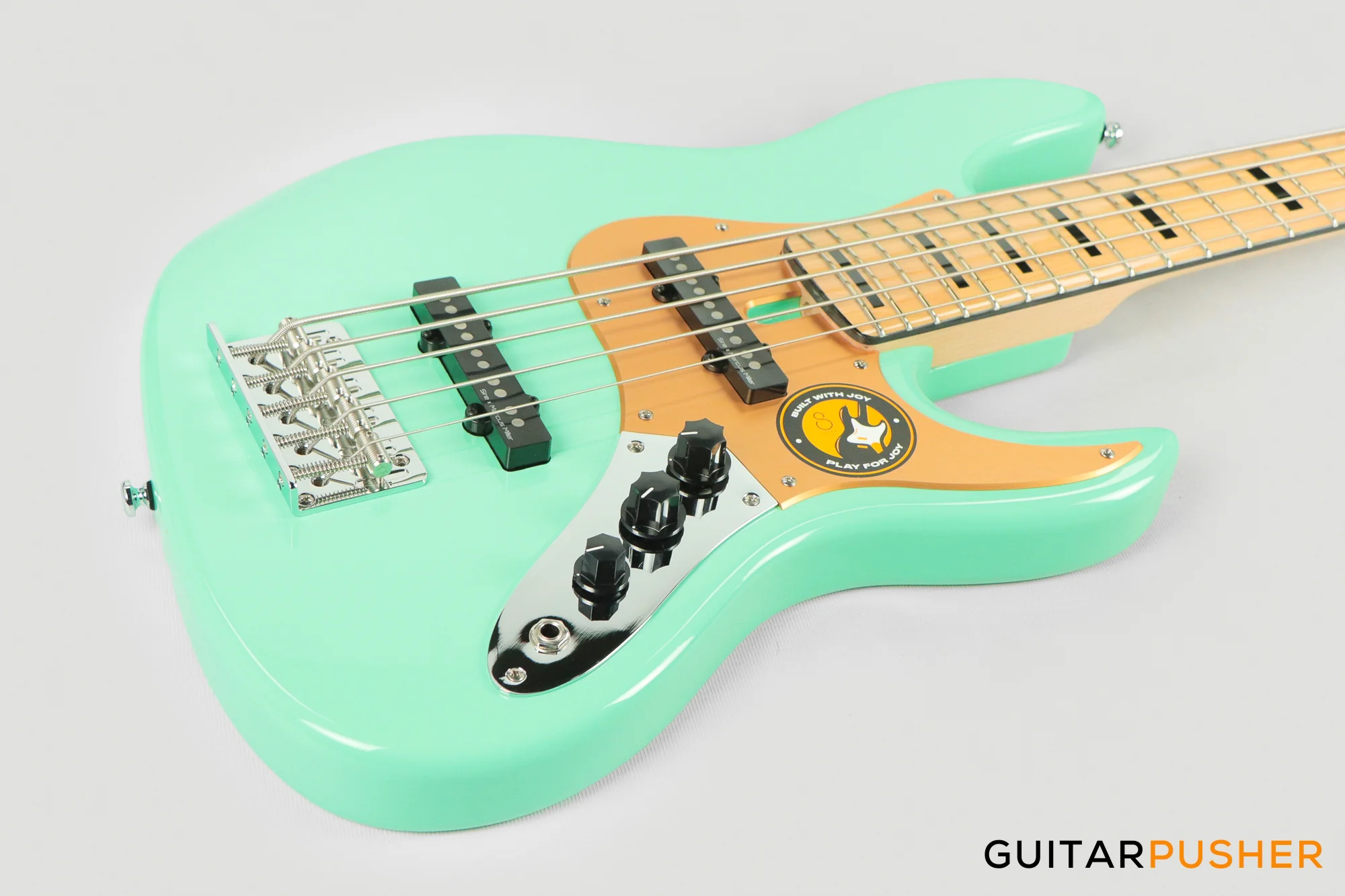 Sire V5 24 Alder 24-Fret 5-string JB Bass - Mild Green (2023) - Image 12