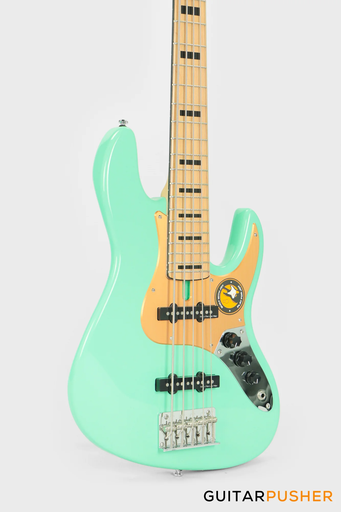 Sire V5 24 Alder 24-Fret 5-string JB Bass - Mild Green (2023) - Image 5