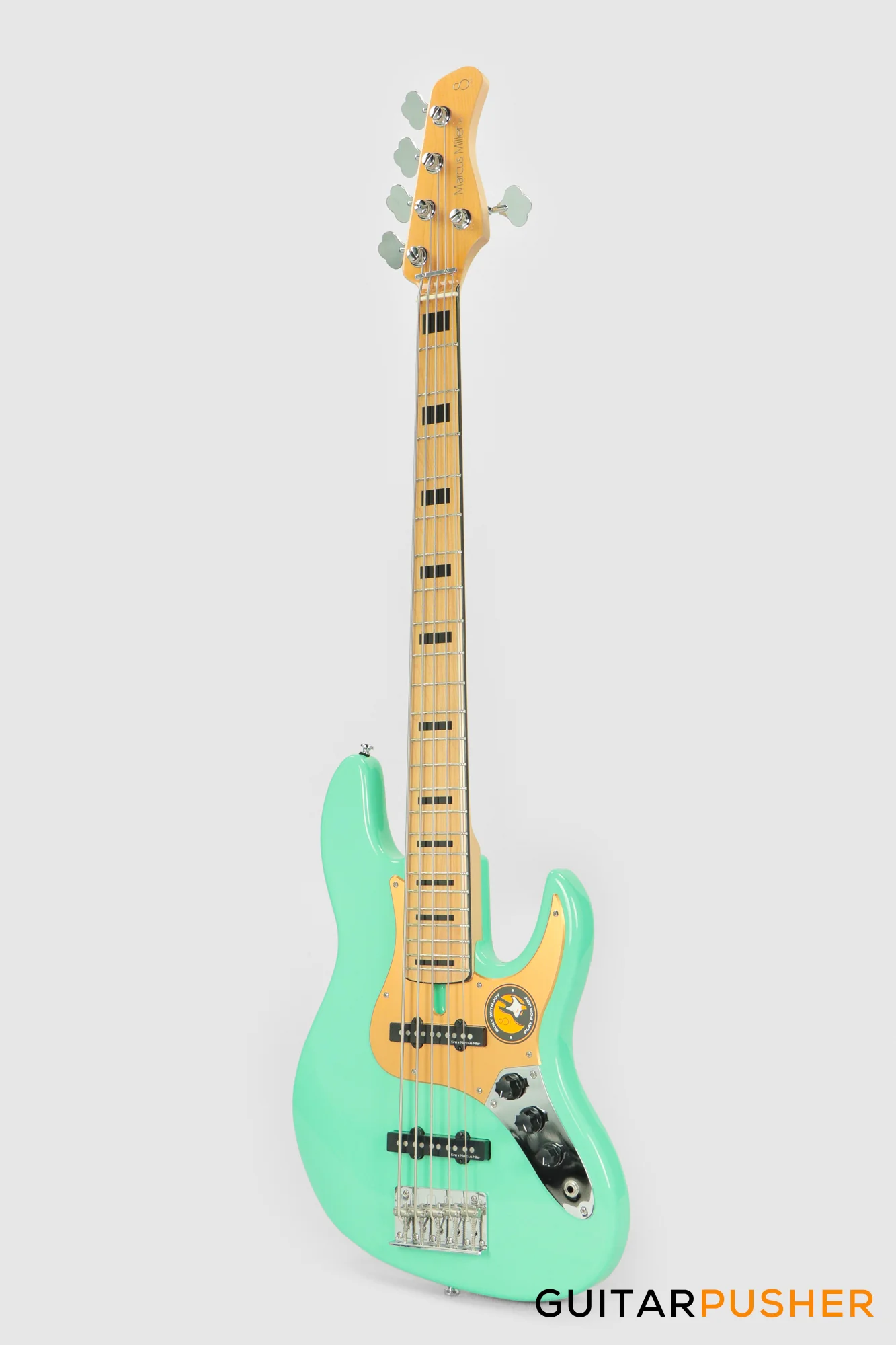 Sire V5 24 Alder 24-Fret 5-string JB Bass - Mild Green (2023) - Image 8