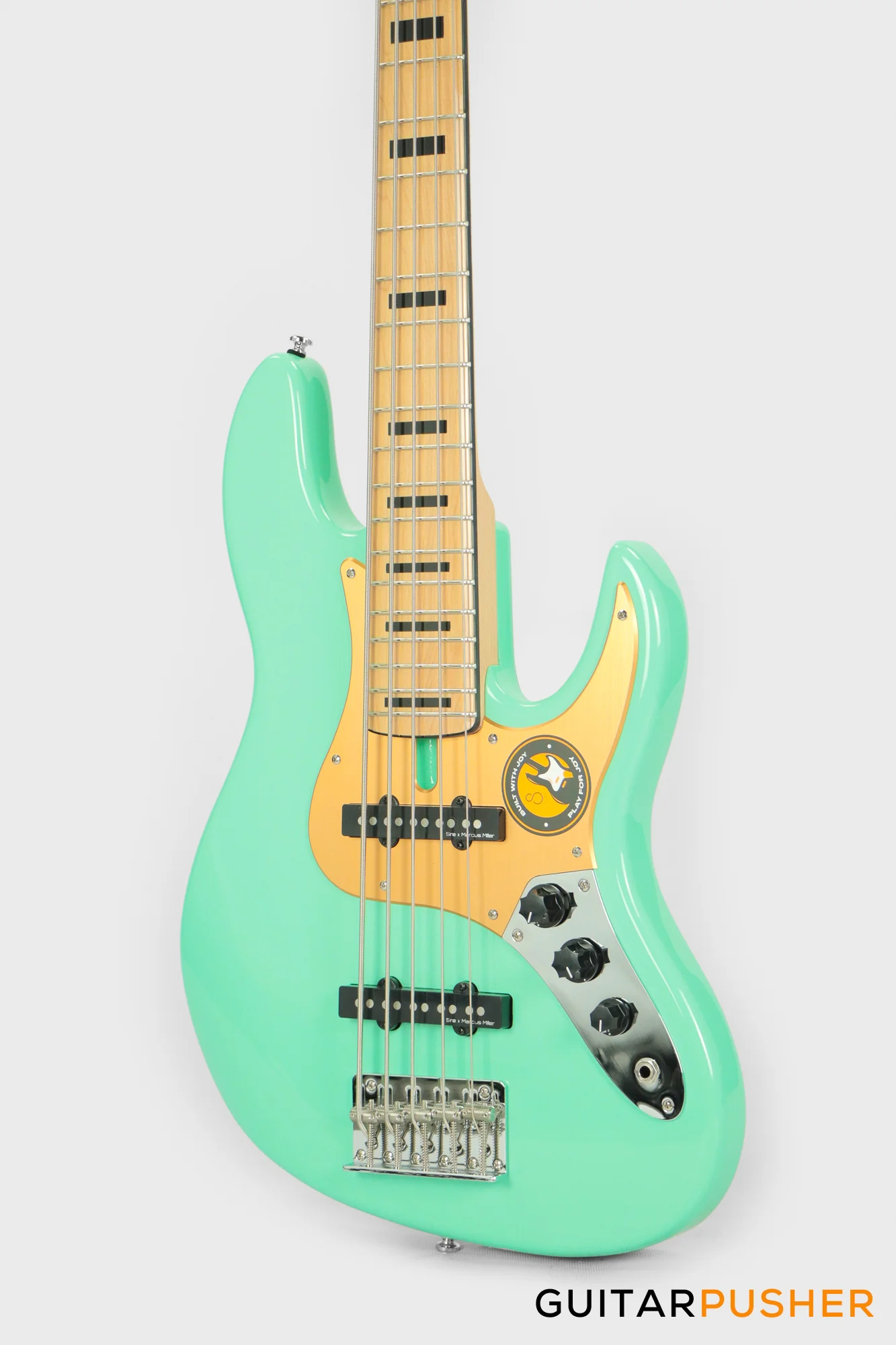 Sire V5 24 Alder 24-Fret 5-string JB Bass - Mild Green (2023) - Image 9