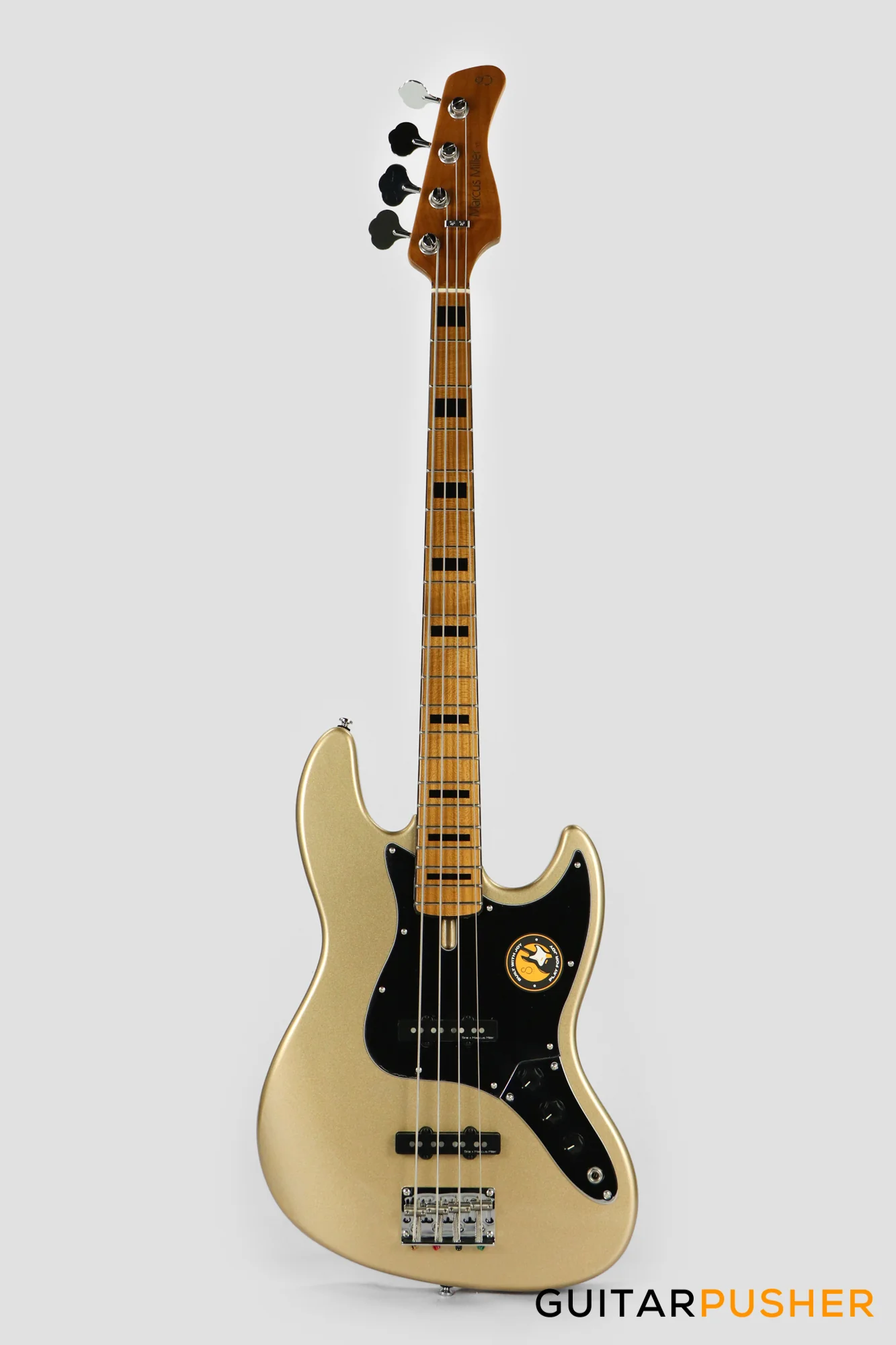 Sire V5 Alder 4-String JB Bass Champagne Gold Metallic (2023) - Image 2