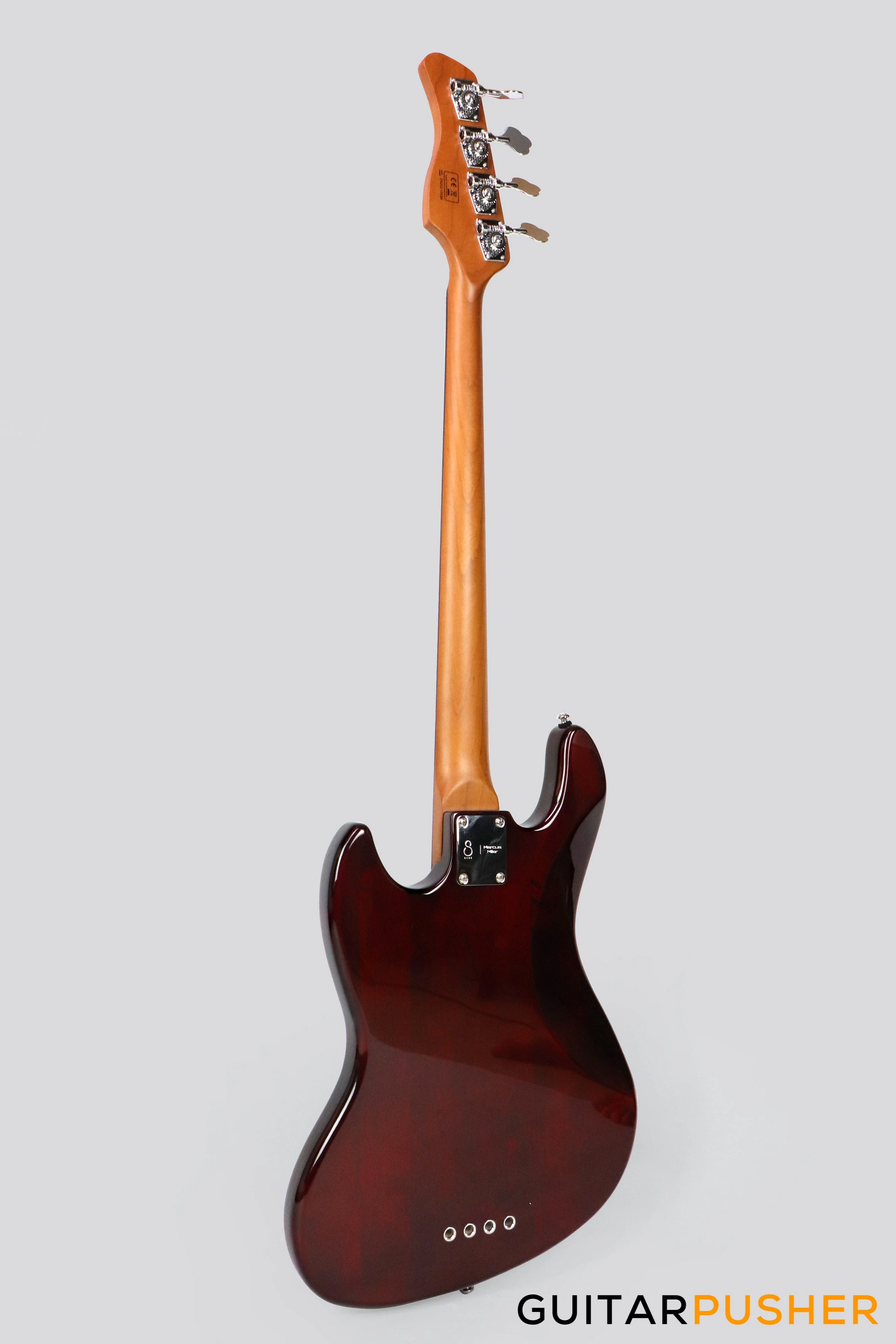 Sire V5 Alder 4-String JB Bass with Premium Gig Bag - Tobacco Sunburst - Image 6