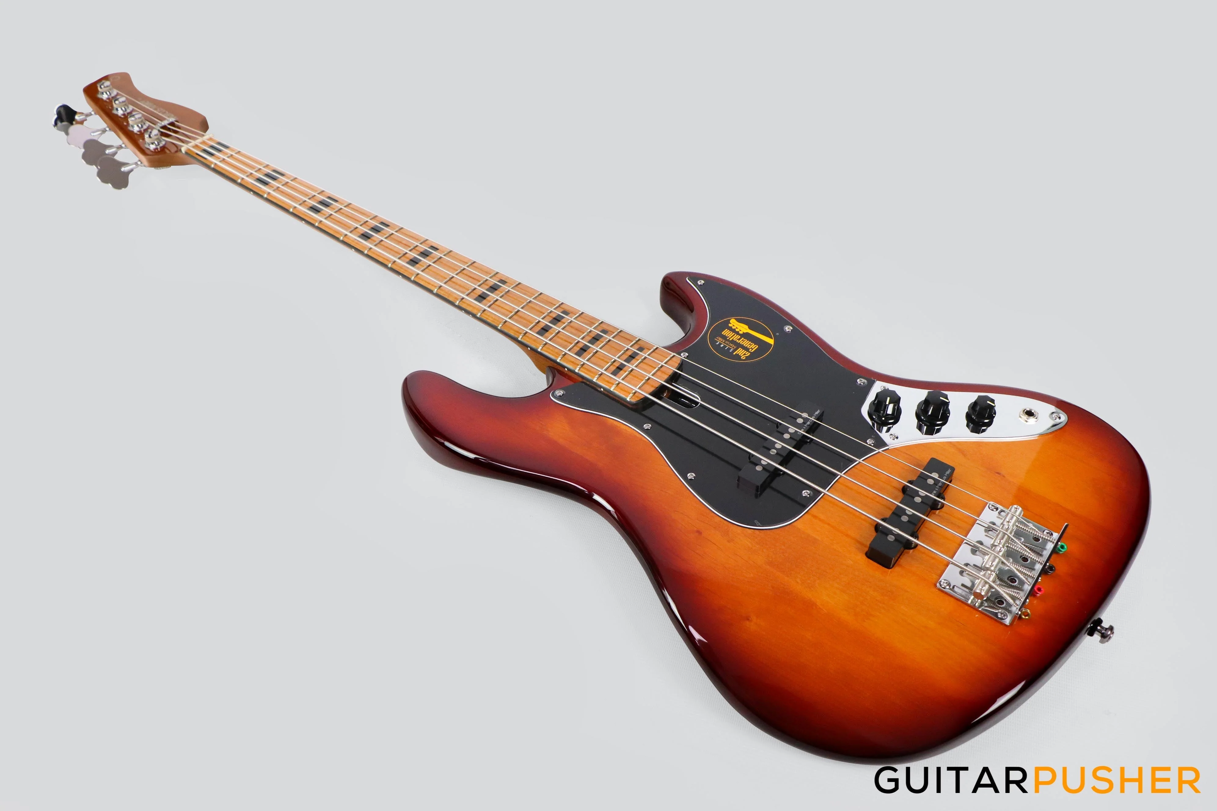Sire V5 Alder 4-String JB Bass with Premium Gig Bag - Tobacco Sunburst - Image 8