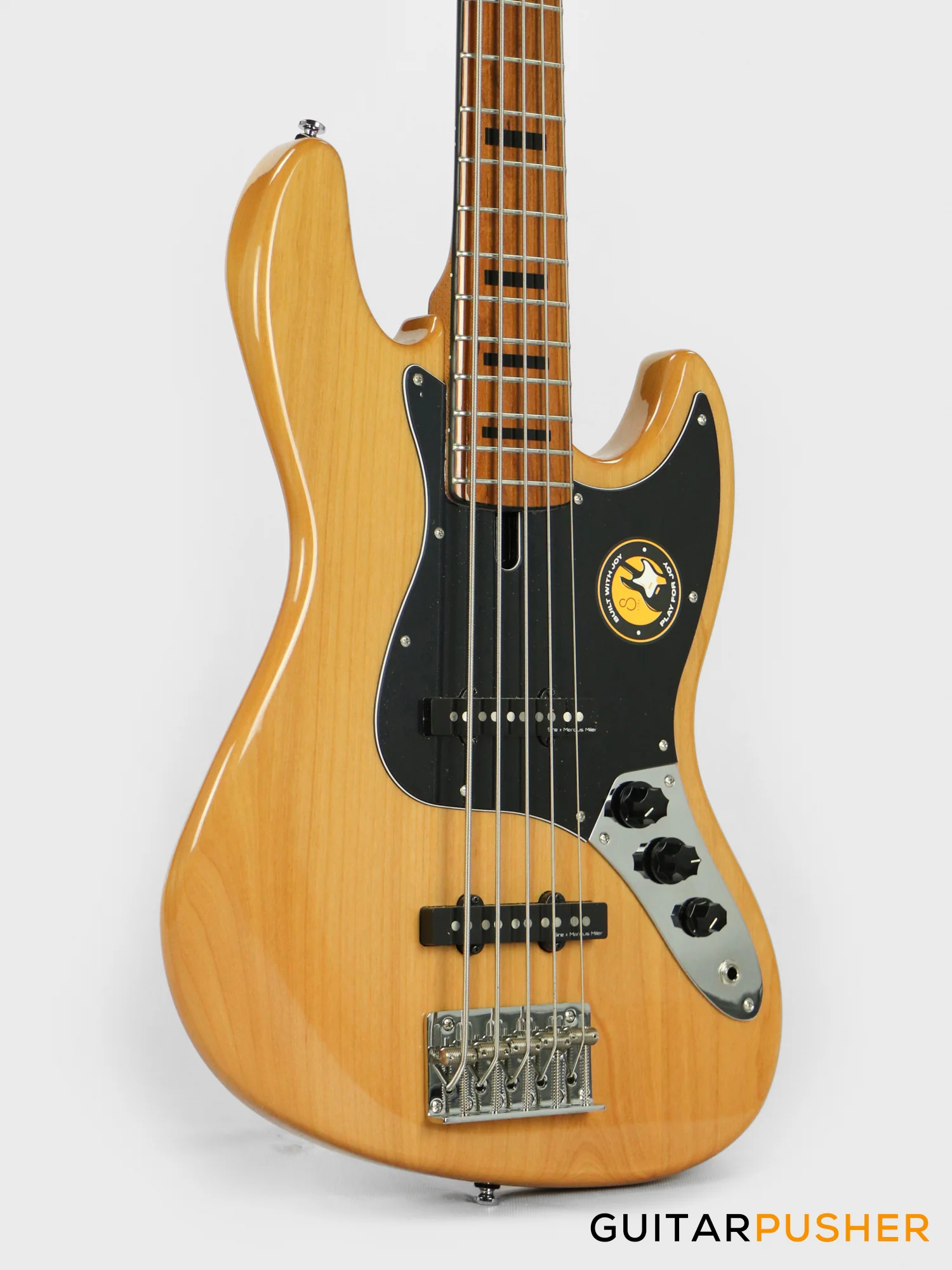 Sire V5 Alder 5-string JB Bass Natural (2023) - Image 4