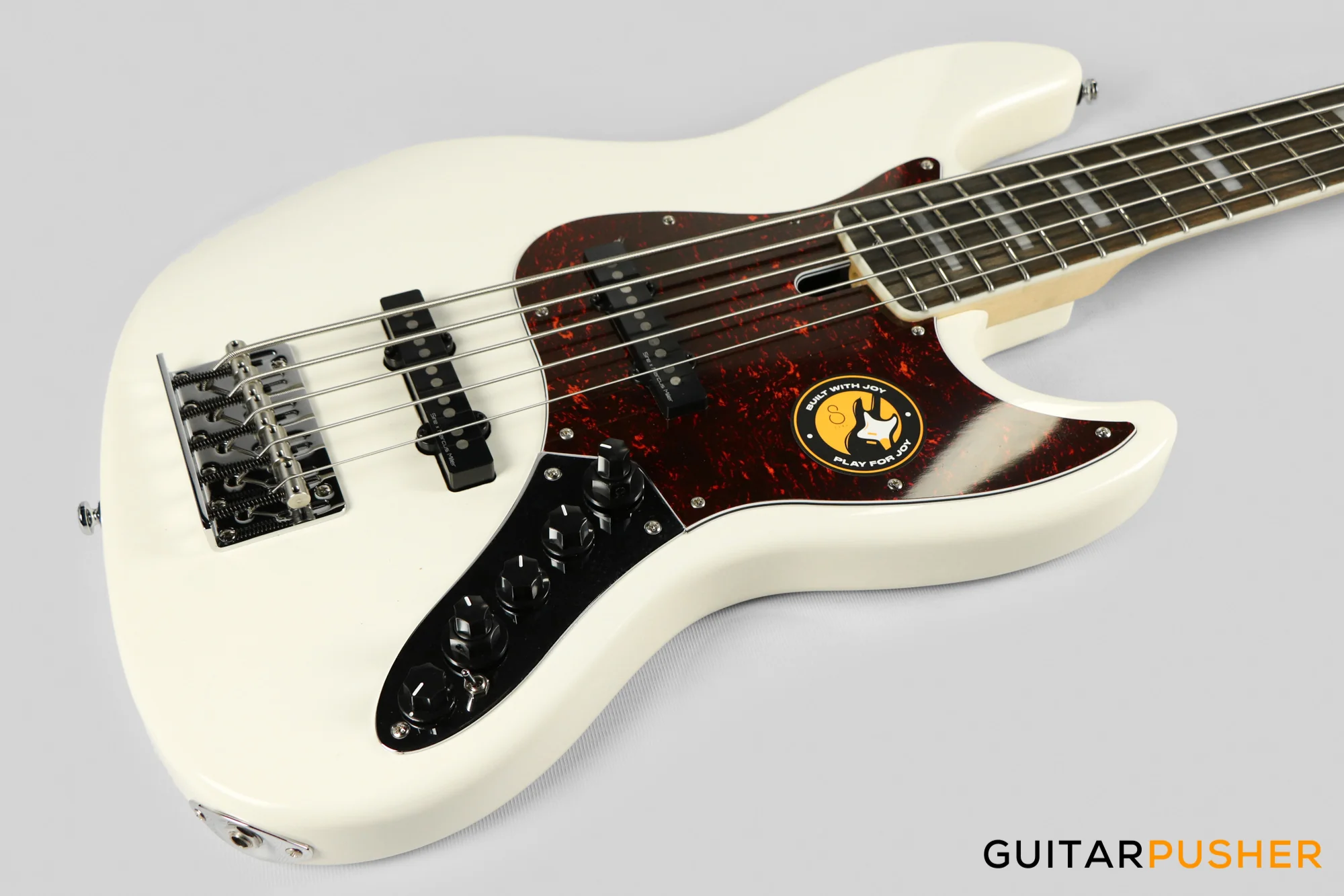 Sire V7 Alder 5-String JB Bass Antique White (2023) - Image 11