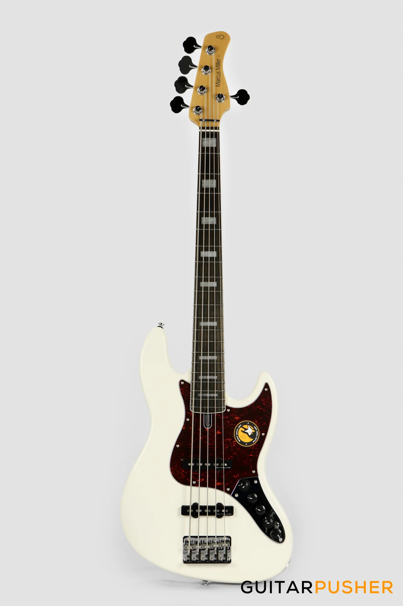 Sire V7 Alder 5-String JB Bass Antique White (2023) - Image 2