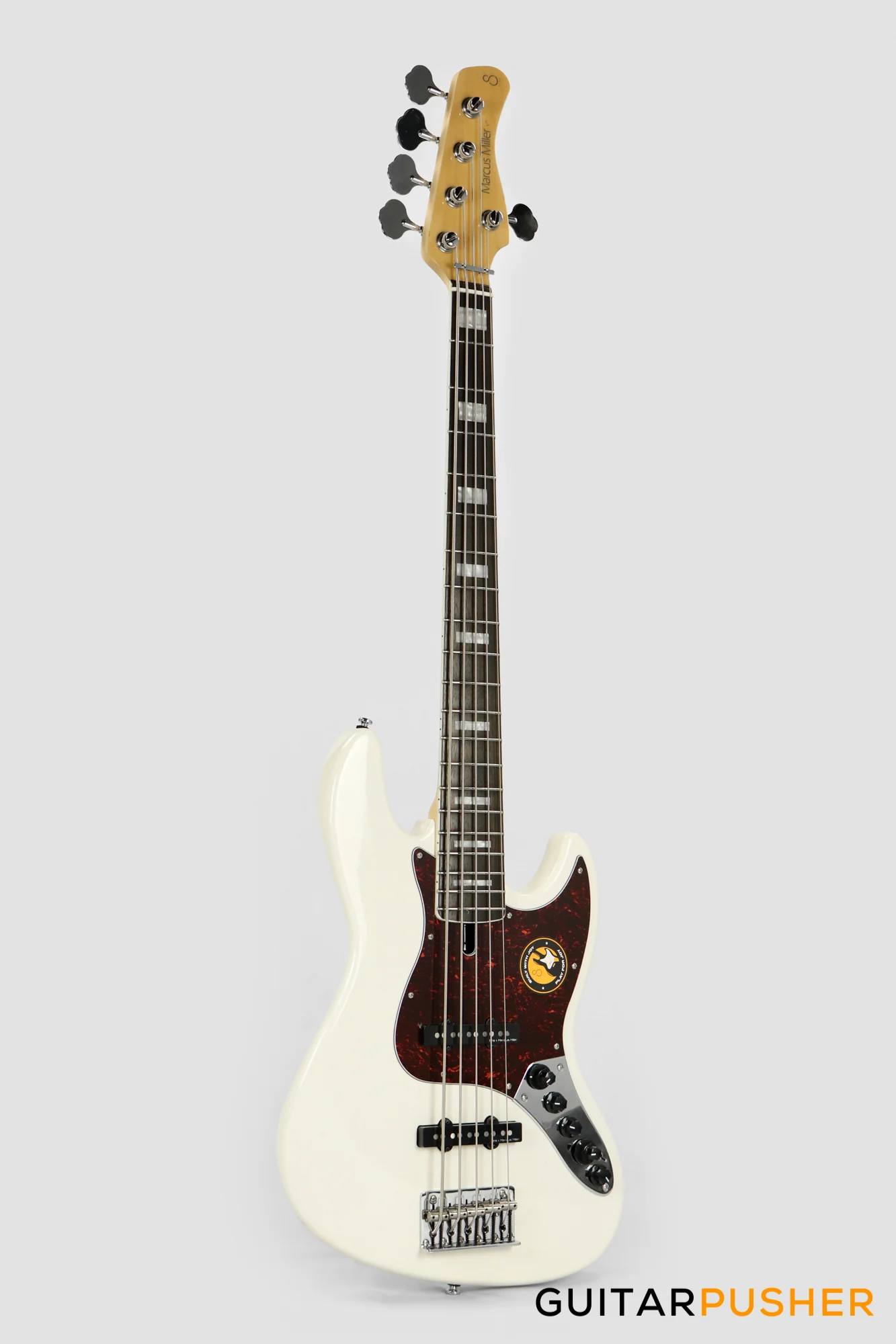 Sire V7 Alder 5-String JB Bass Antique White (2023) - Image 3
