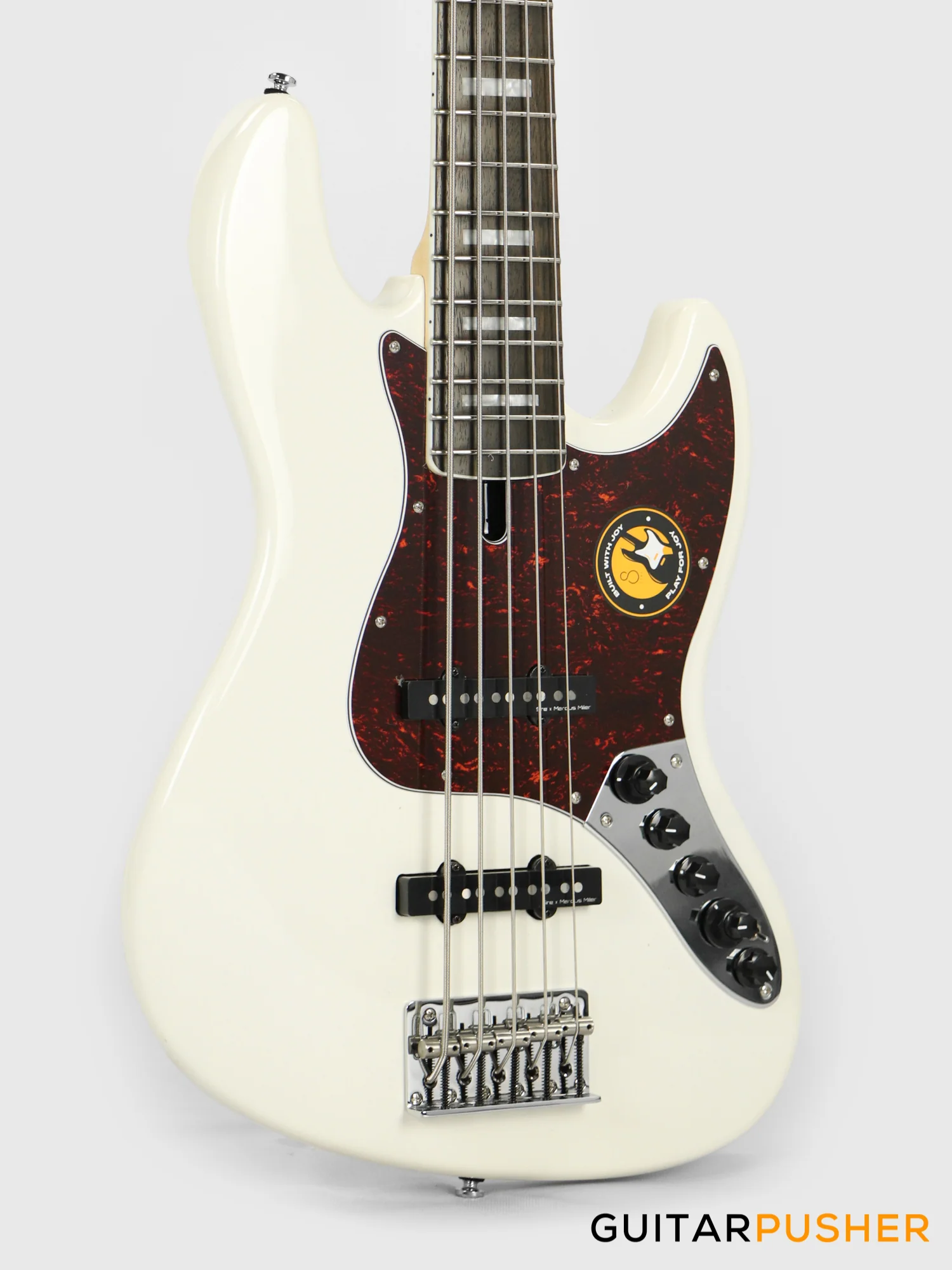 Sire V7 Alder 5-String JB Bass Antique White (2023) - Image 4