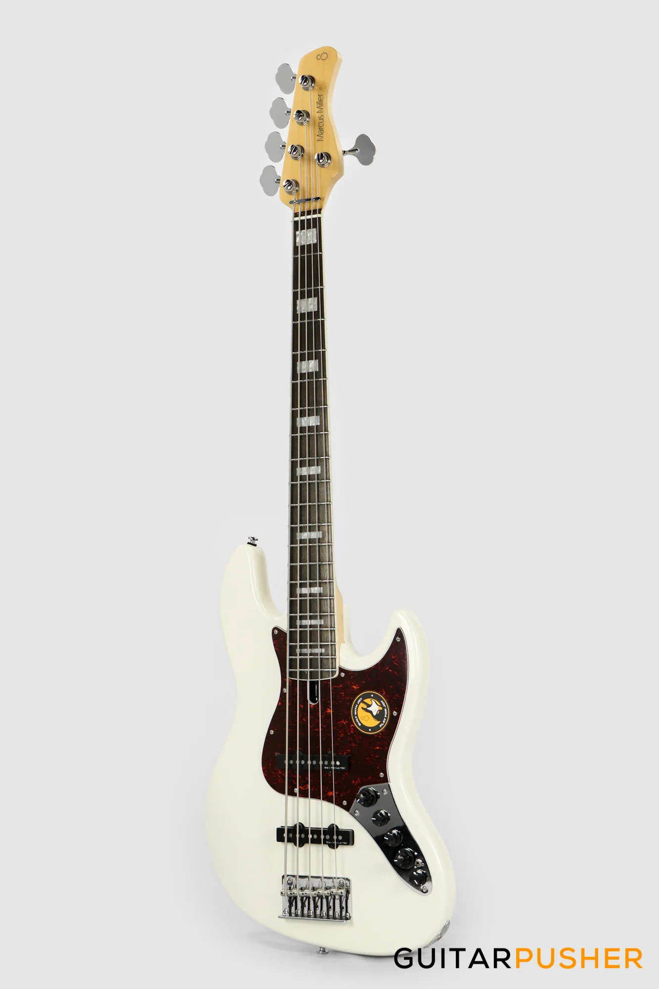 Sire V7 Alder 5-String JB Bass Antique White (2023) - Image 7