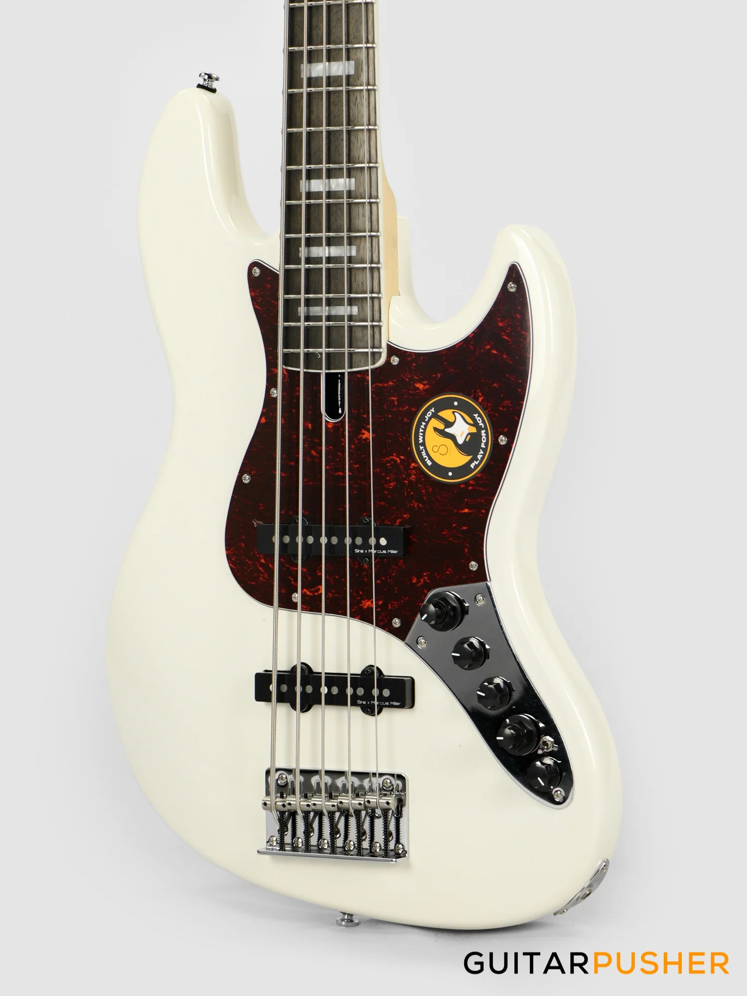 Sire V7 Alder 5-String JB Bass Antique White (2023) - Image 8