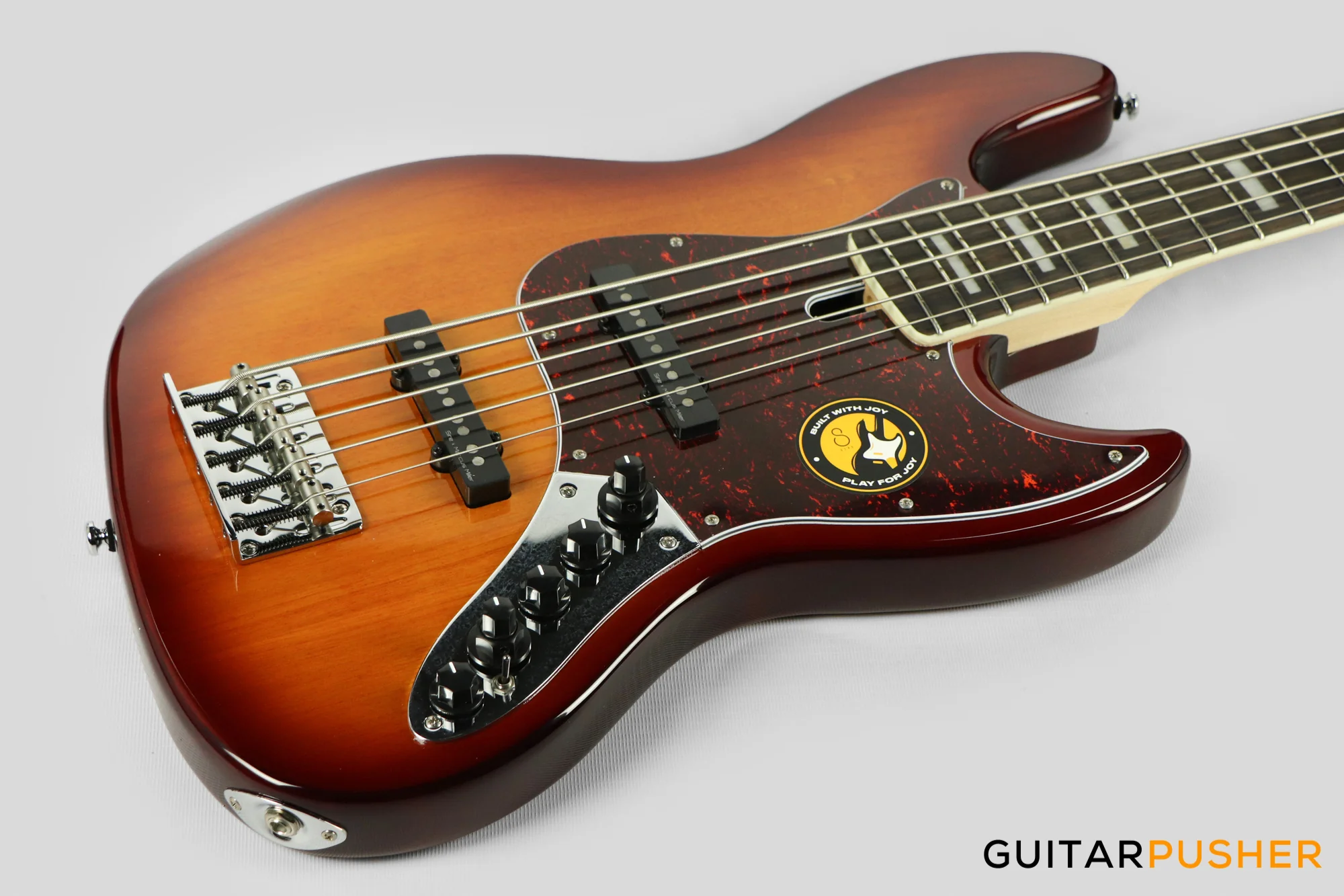 Sire V7 Alder 5-String JB Bass Tobacco Sunburst (2023) - Image 12