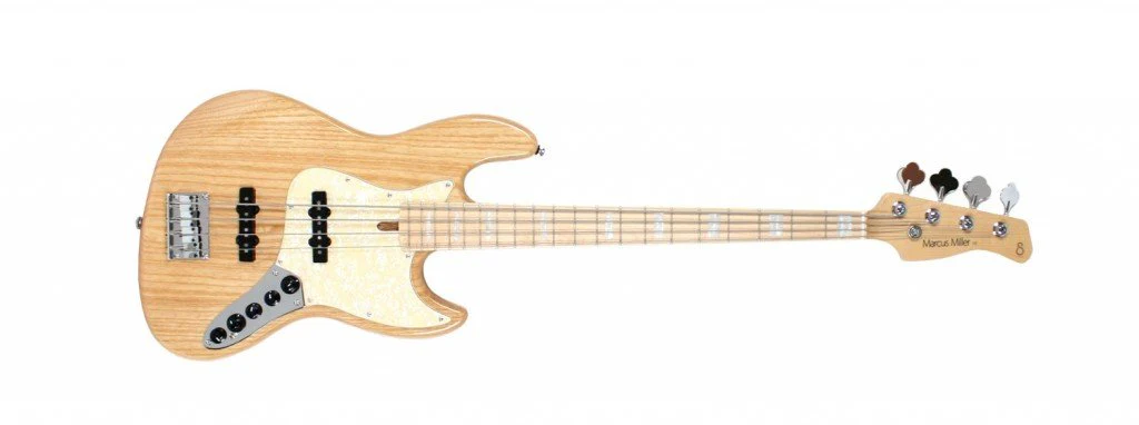 Sire V7 Swamp Ash 4-String (2nd Gen) JB Bass with Premium Gig Bag - Natural - Image 2